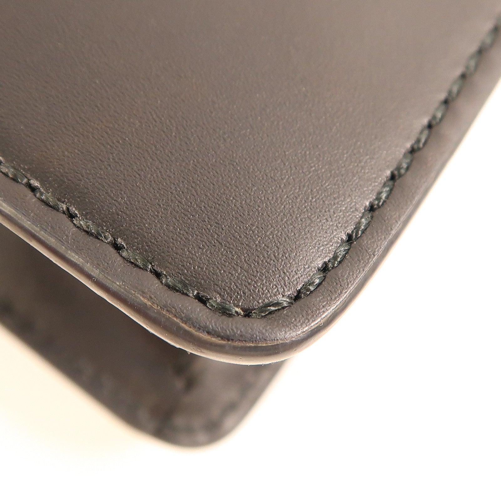 GUCCI GG GHW Sylvie Chain Shoulder Bag 431666 Calfskin Leather Black