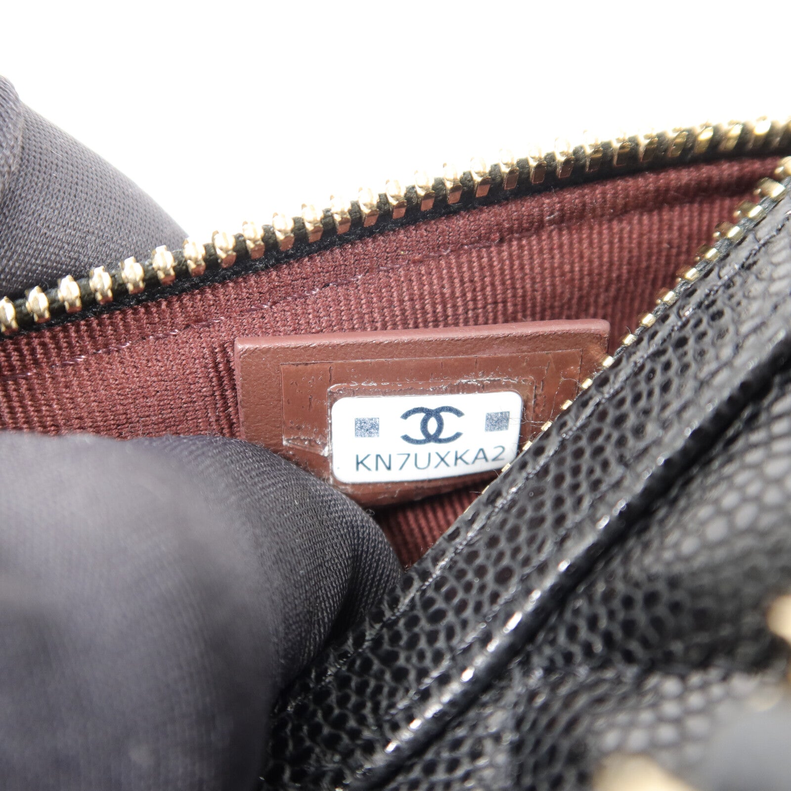 CHANEL 牛皮皮革Mini Bowling Bag手挽肩背兩用袋