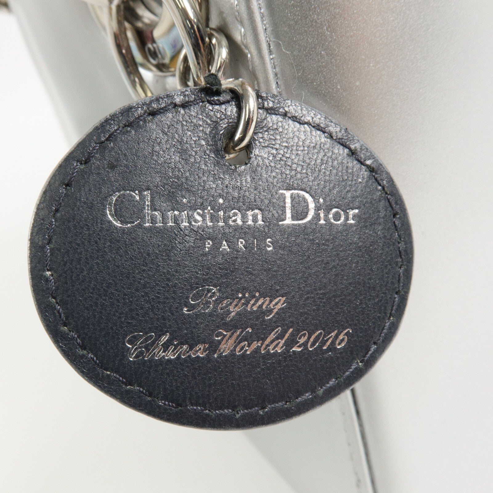 Dior Mirror Metallic Patent Mini Lady Dior Limited Edition手挽肩背兩用袋