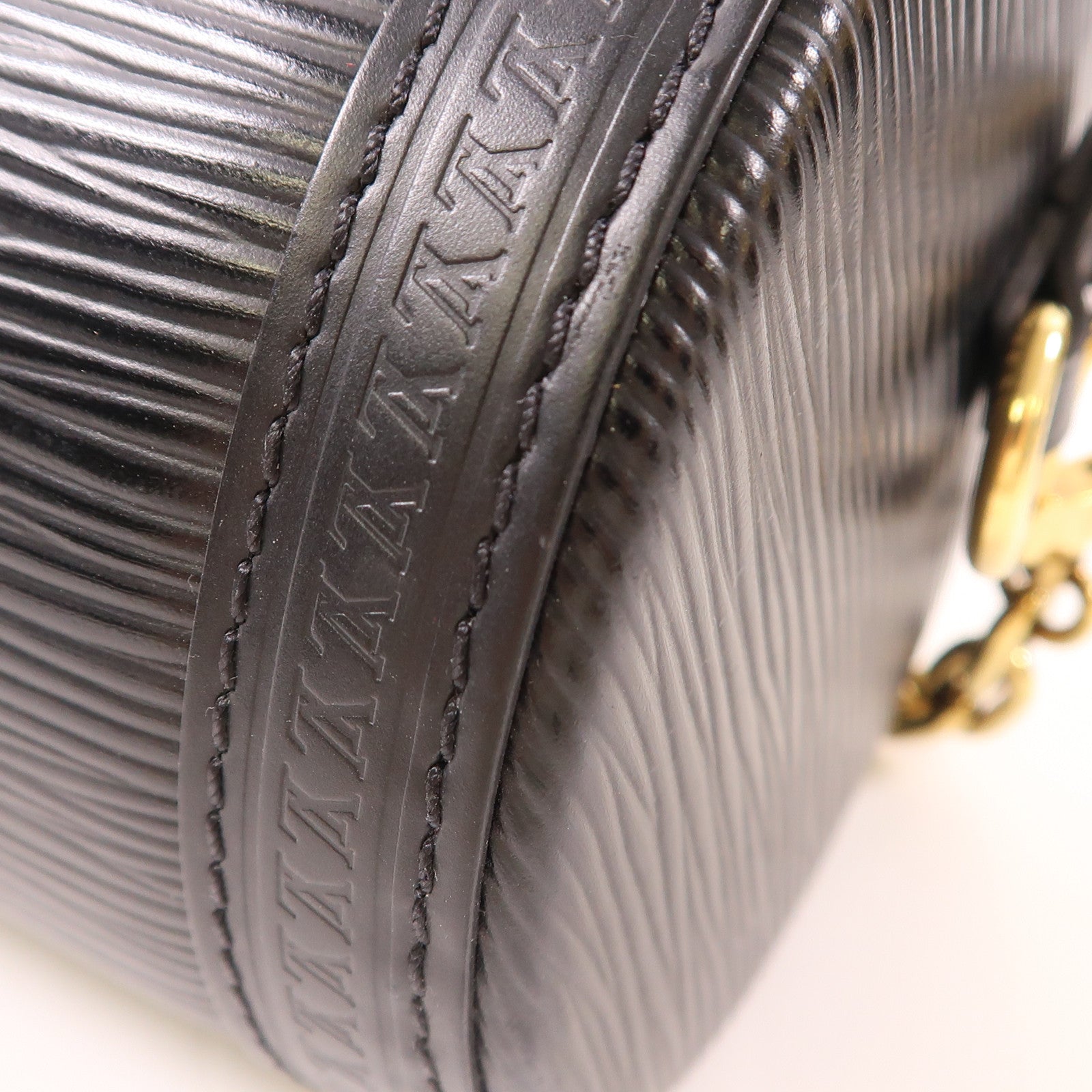 LOUIS VUITTON Epi Papillon Trunk金扣手挽肩背兩用袋