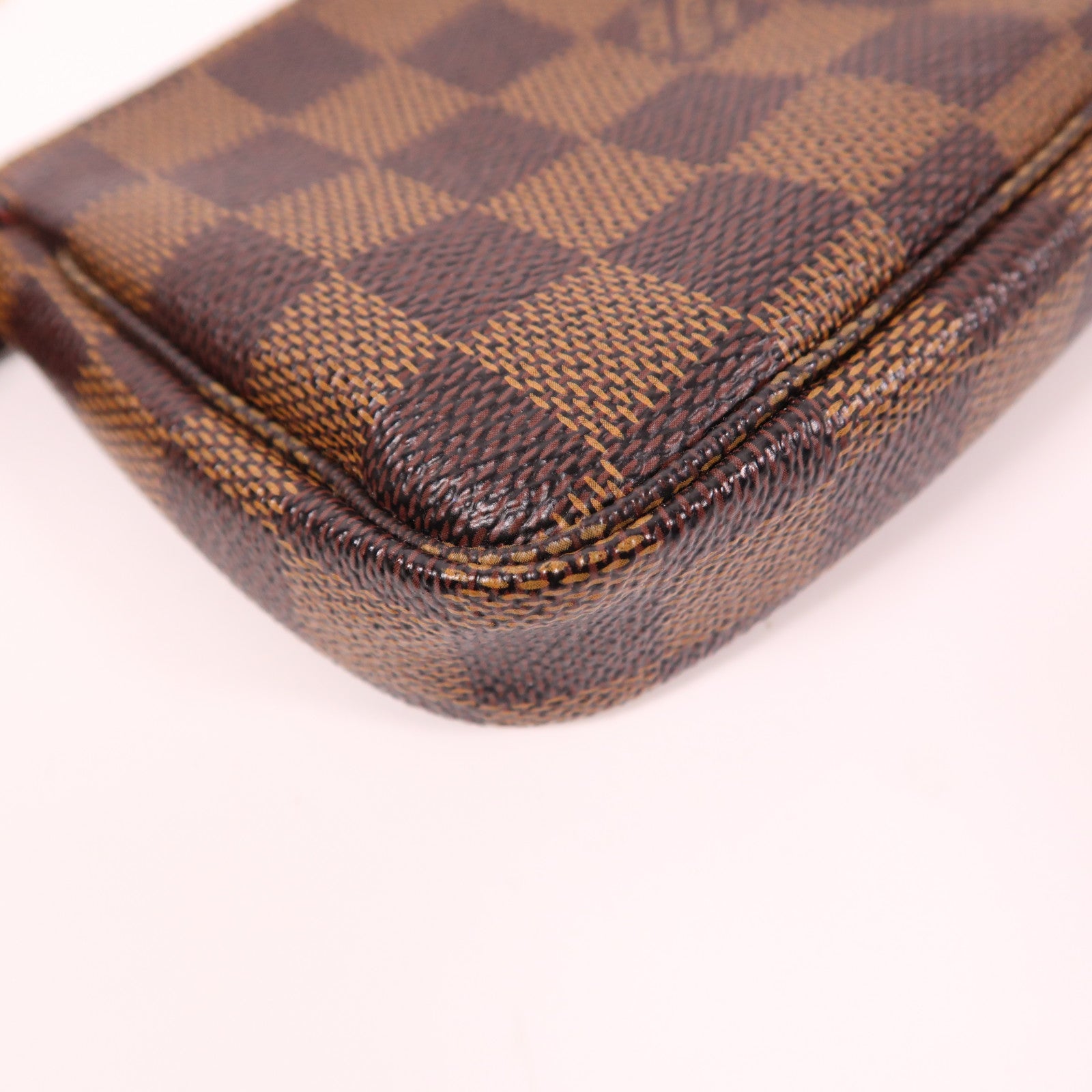 LOUIS VUITTON 【激減優惠】Damier Mini Pochette Accessoires金扣手挽袋
