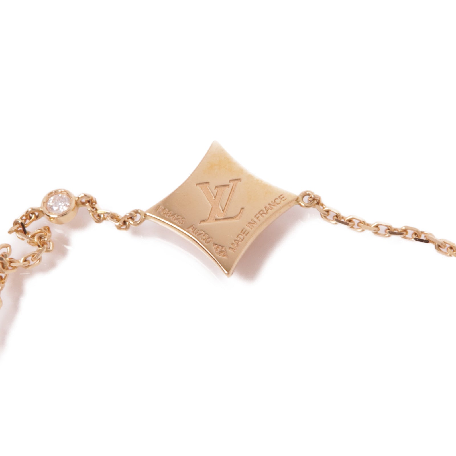 LOUIS VUITTON 18k玫瑰金Colour Blossom BB Star Bracelet手鏈
