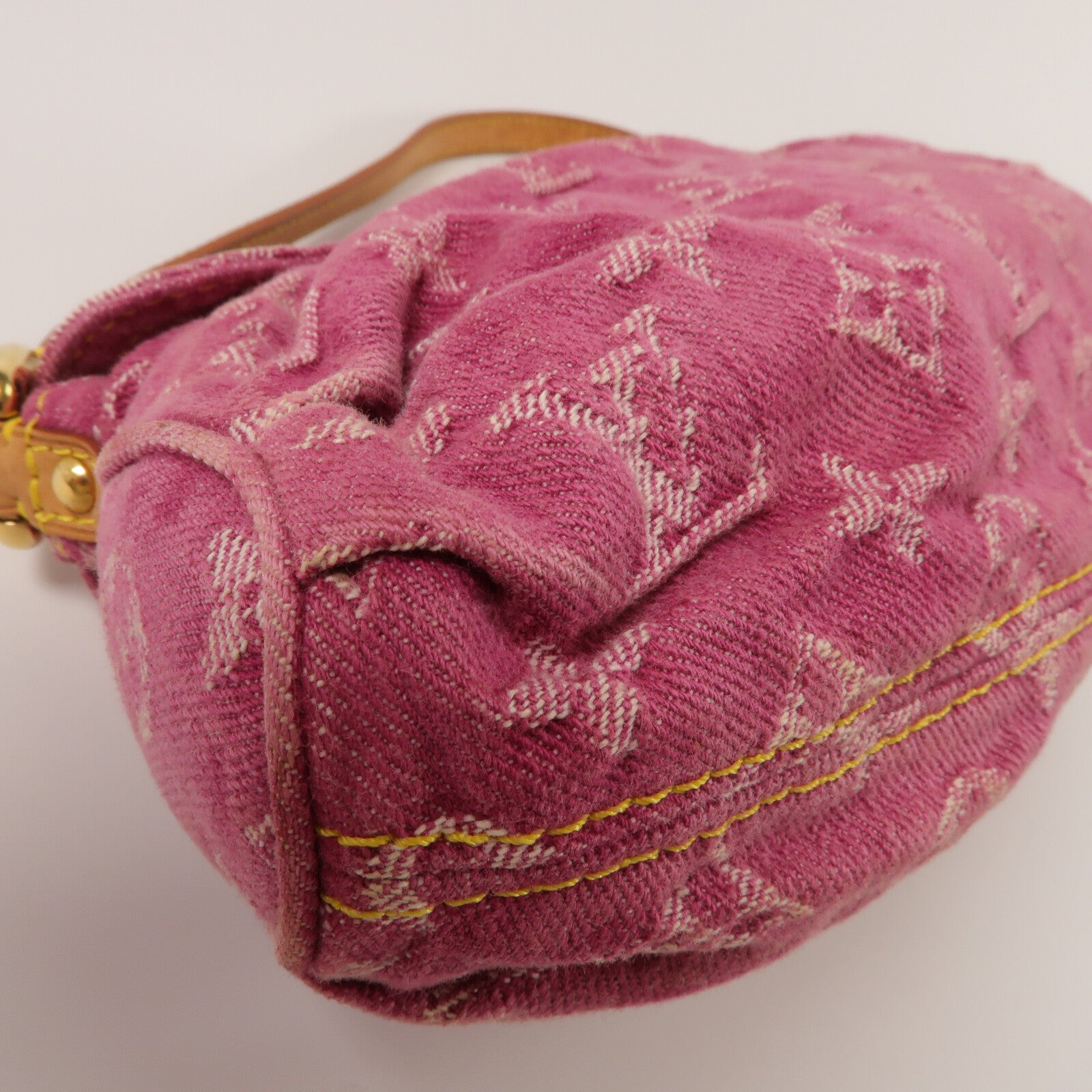 LOUIS VUITTON Monogram Denim Mini Pleaty肩背袋