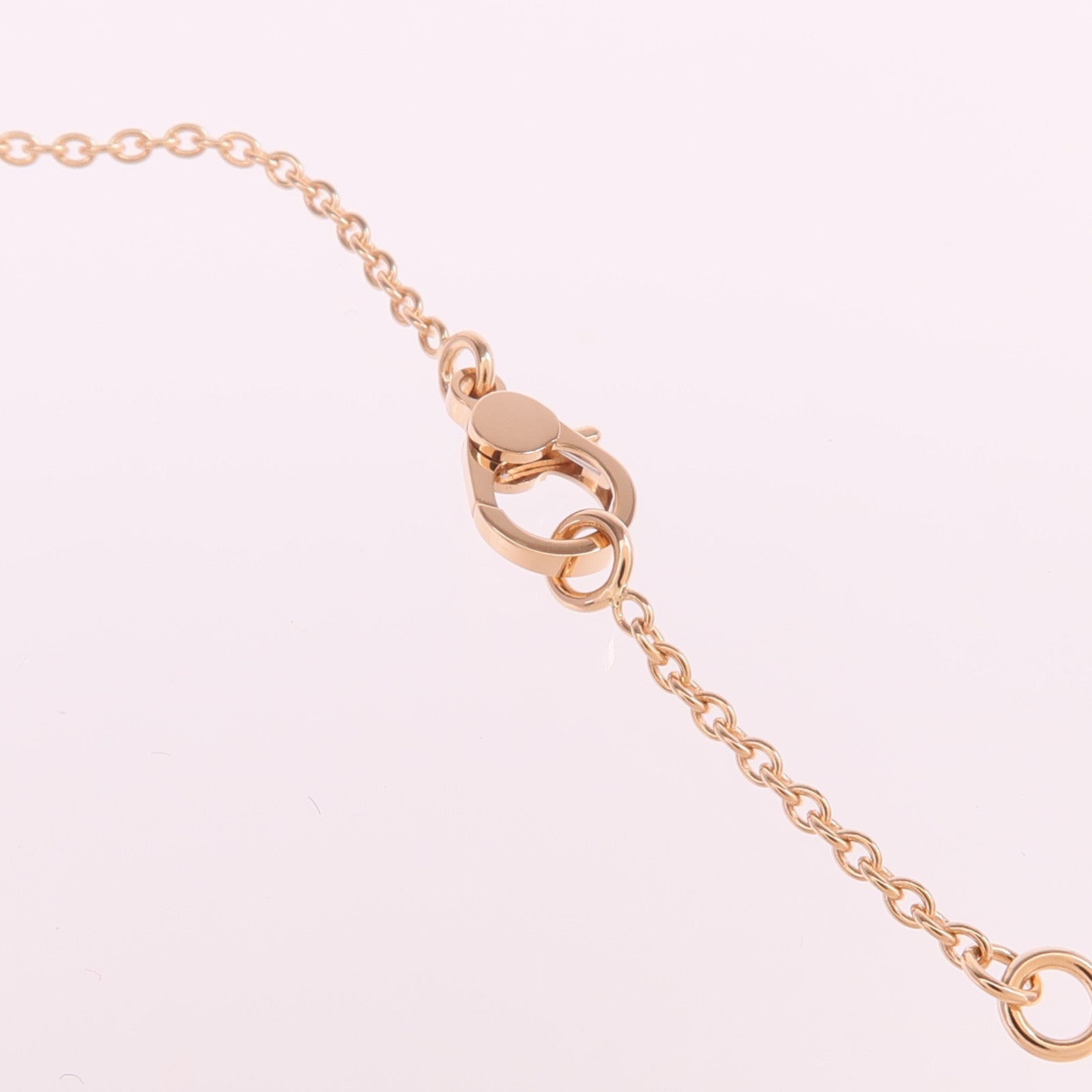 HERMES 【激減優惠】18K玫瑰金Finesse Pendant鑽石項鍊