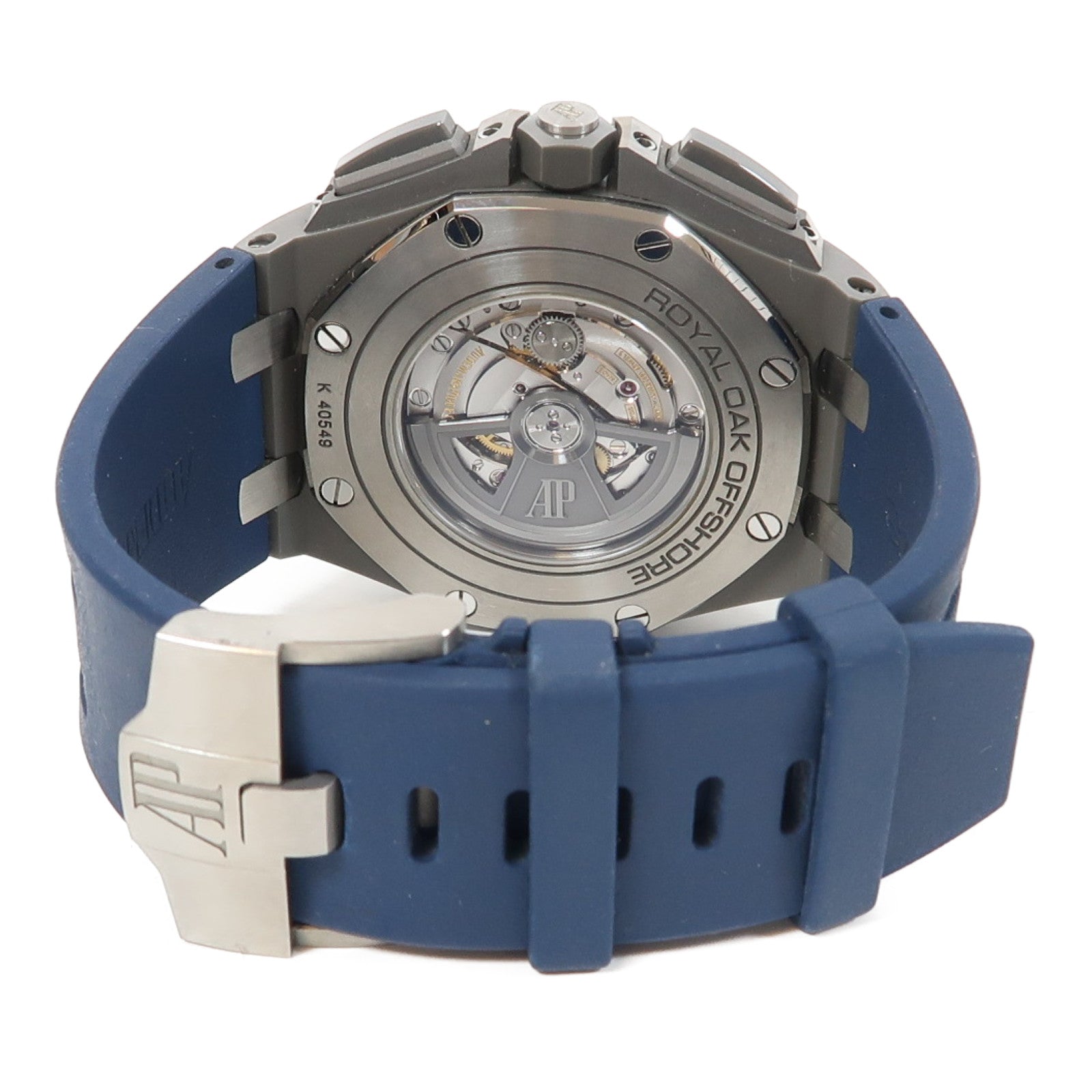 AUDEMARS PIGUET Royal Oak Offshore Chronograph陶瓷/橡膠帶手錶自動機芯灰色