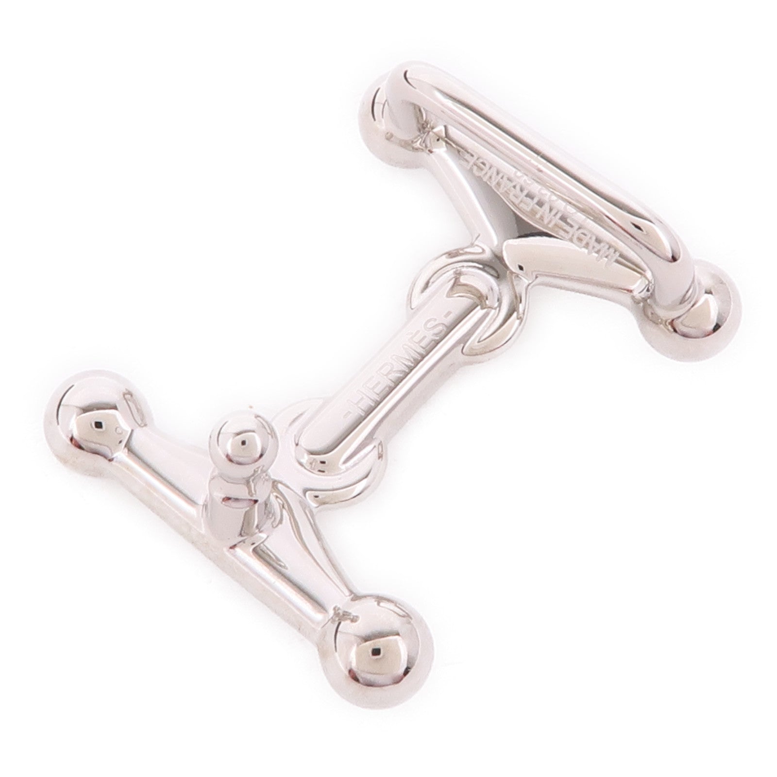 HERMES SHW H Belt Swift Leather/Metal Black