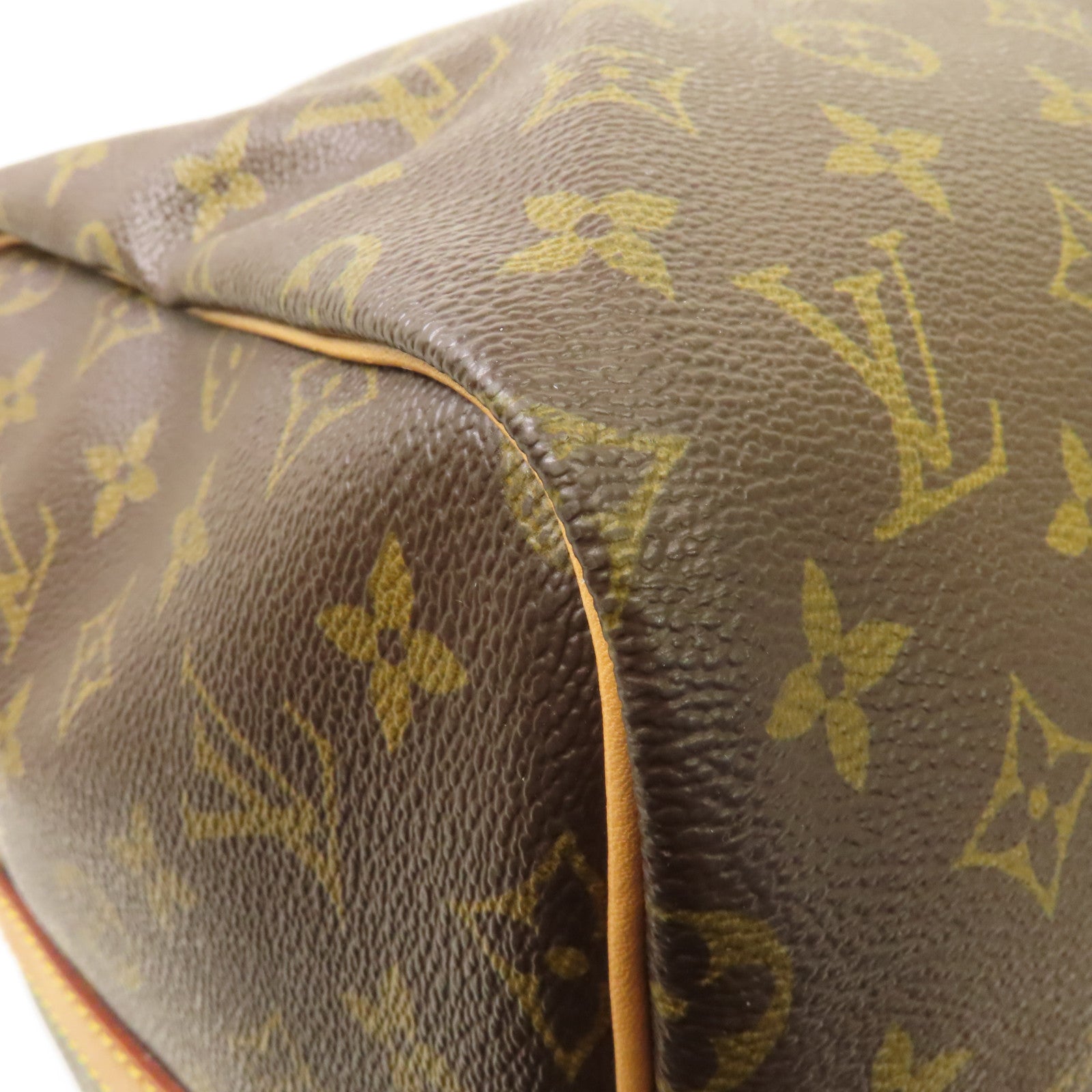 LOUIS VUITTON Monogram Keepall 50金扣波士頓包啡色