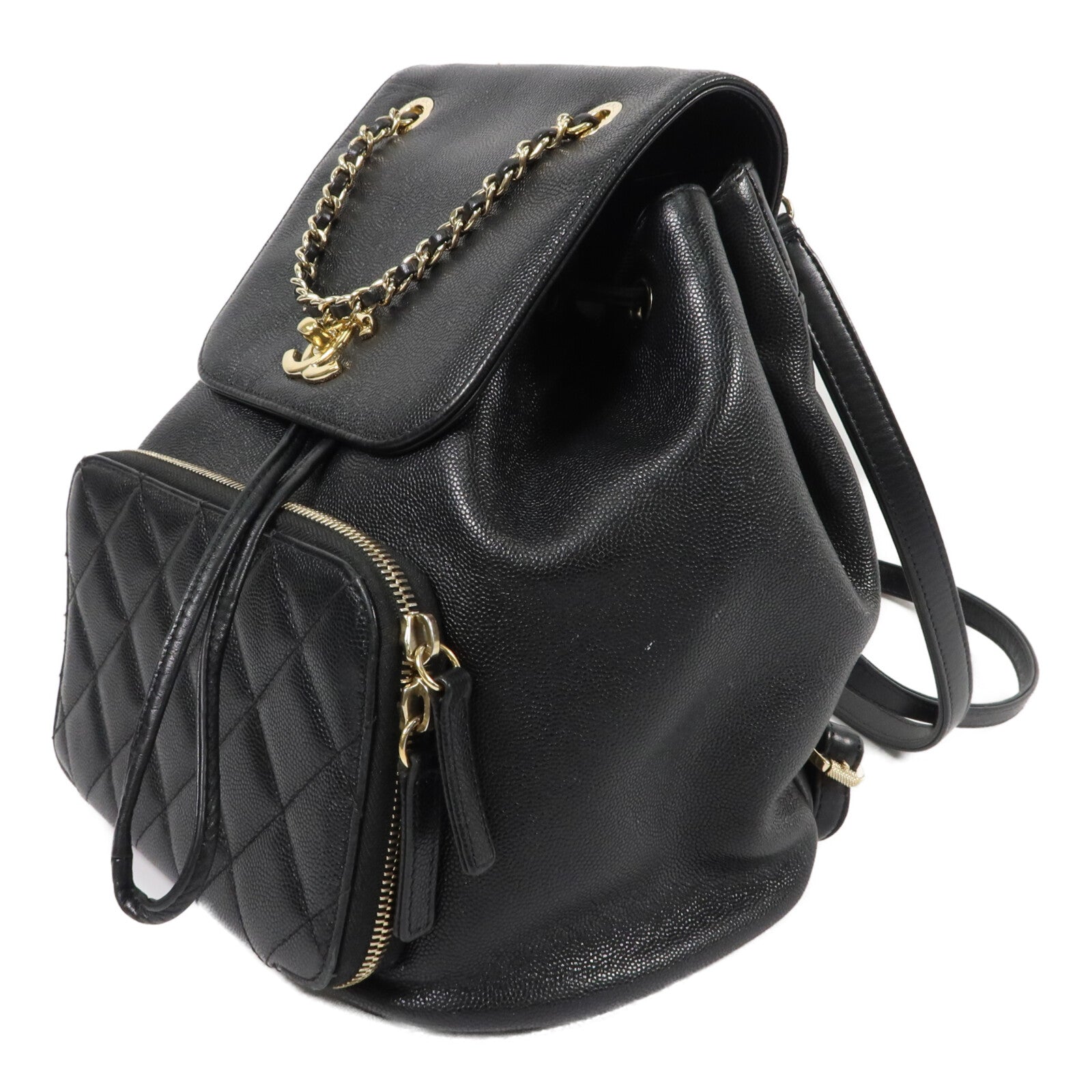 CHANEL 牛皮皮革Business Affinity Backpack背包