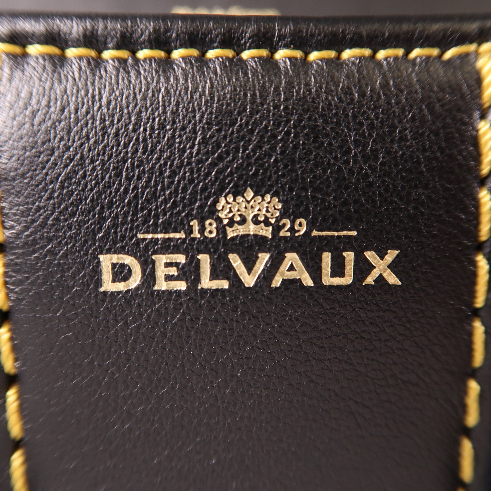 Delvaux 牛仔布Brillant Trench金扣手挽肩背兩用袋