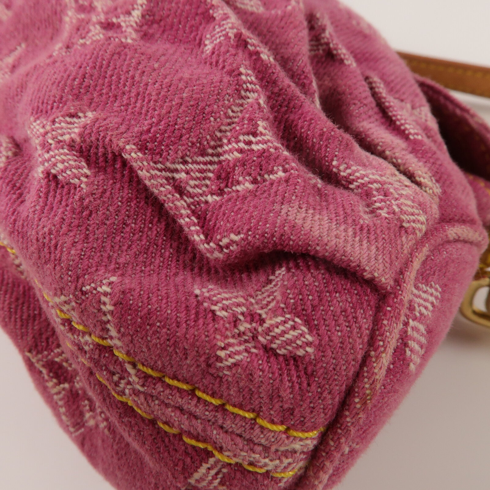 LOUIS VUITTON Monogram Denim Mini Pleaty肩背袋