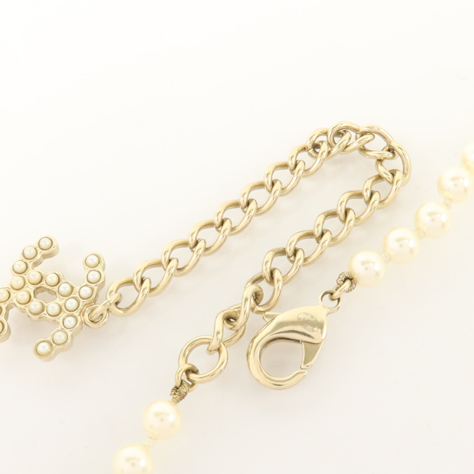 CHANEL PVC/金屬Necklace項鏈