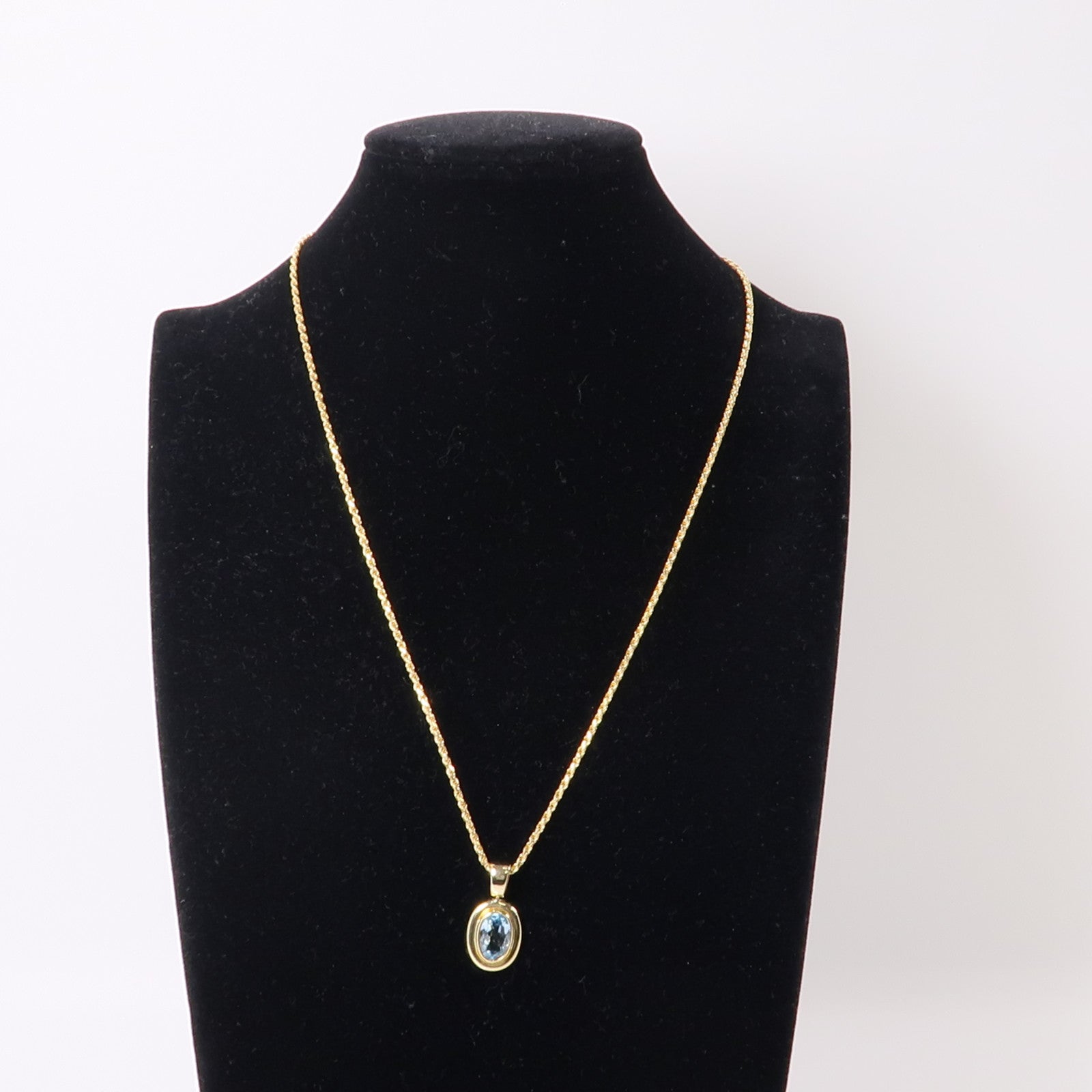 JEWELRY 14K黃金Topaz Necklace項鍊