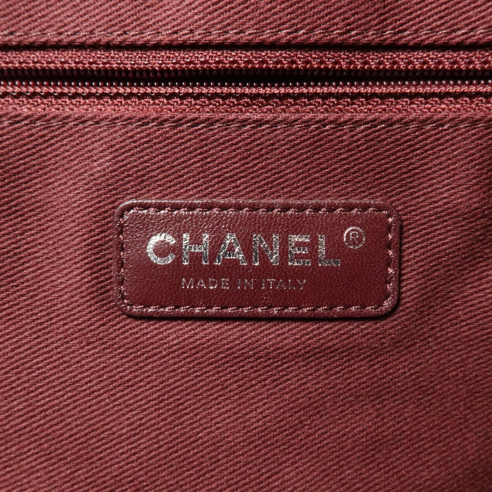 CHANEL 牛皮皮革Shoulder Bag鏈帶肩背袋