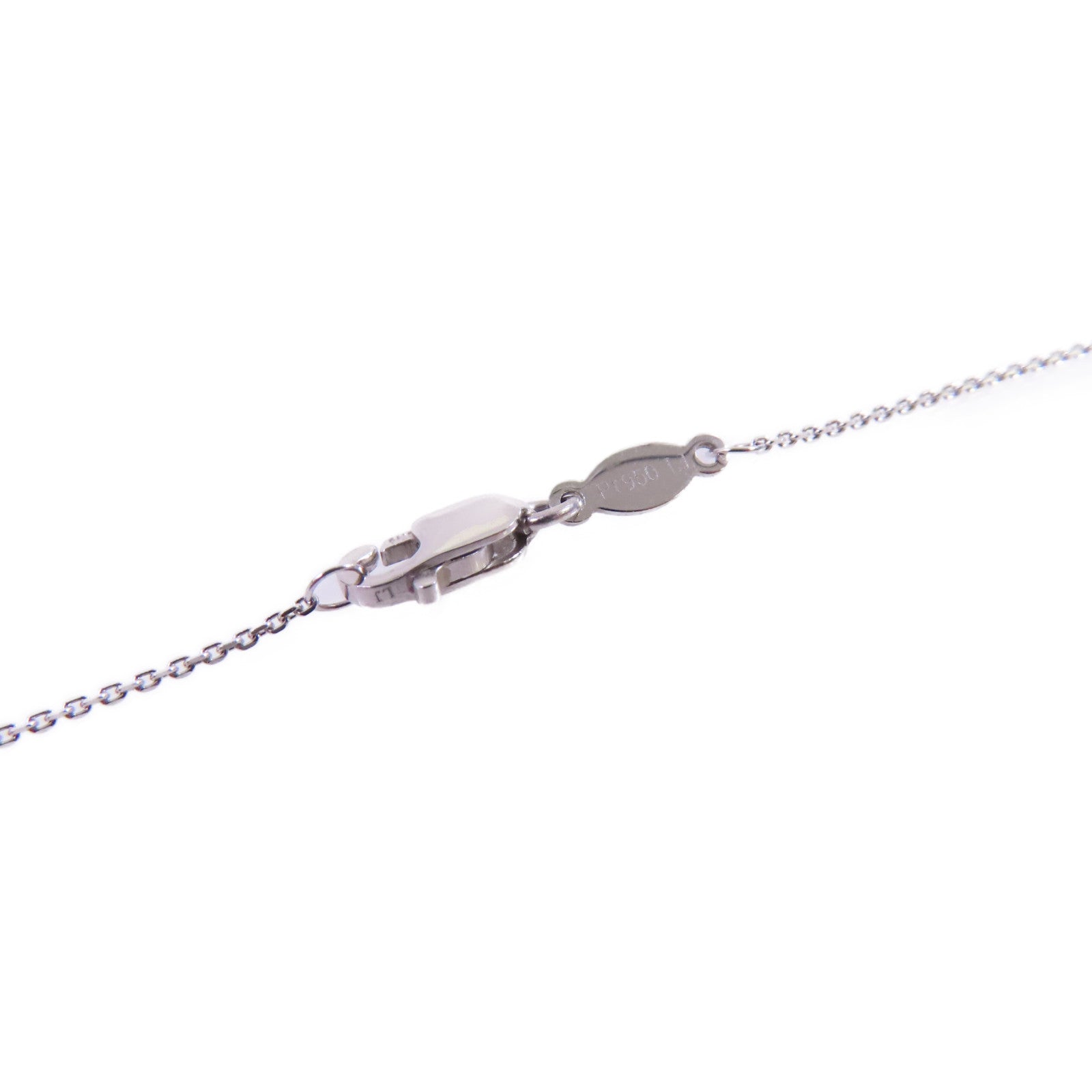 JEWELRY 【激減優惠】PT950鉑金/18K白金Diamond Necklace 0.095ct鑽石項鏈
