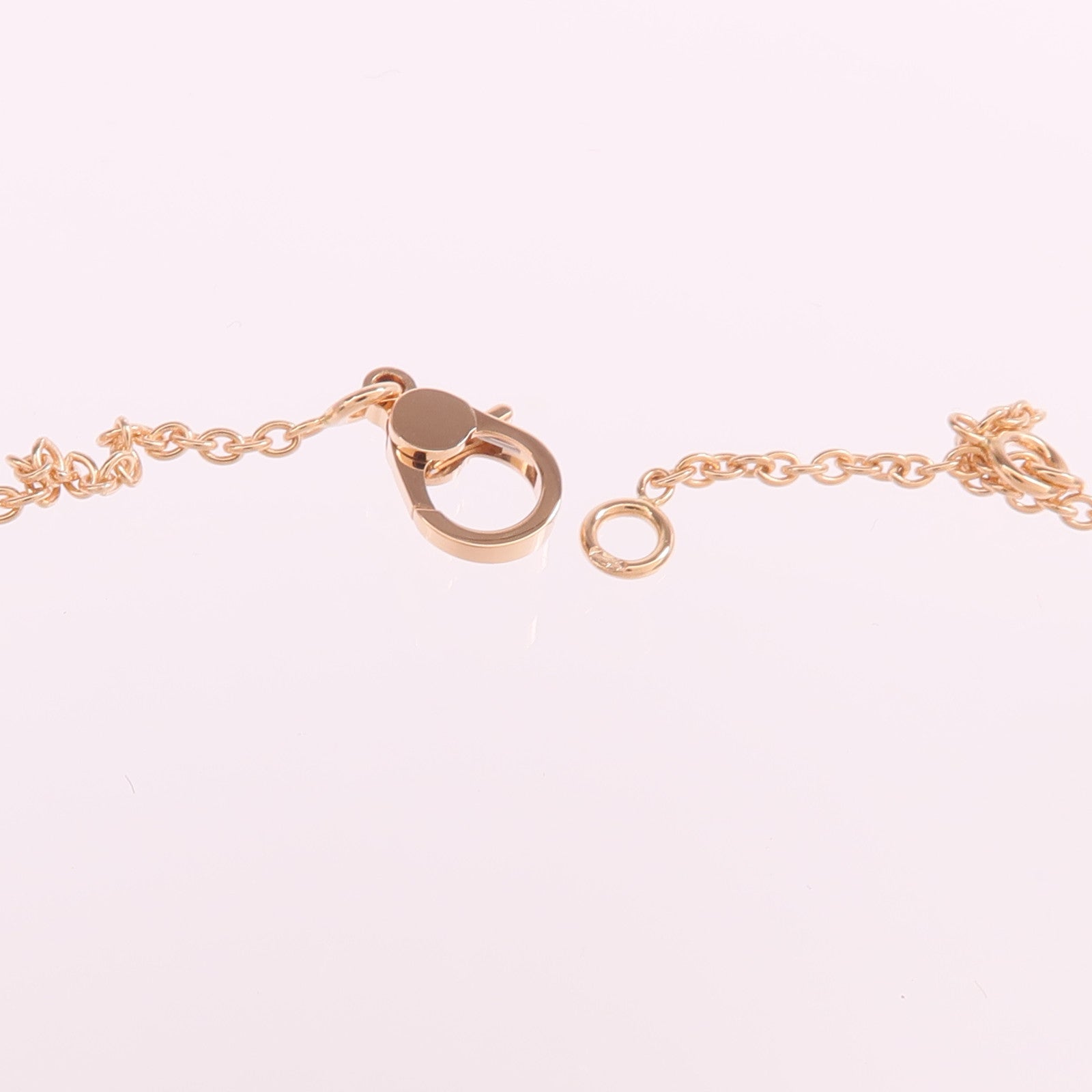 HERMES 【激減優惠】18K玫瑰金Finesse Pendant鑽石項鍊