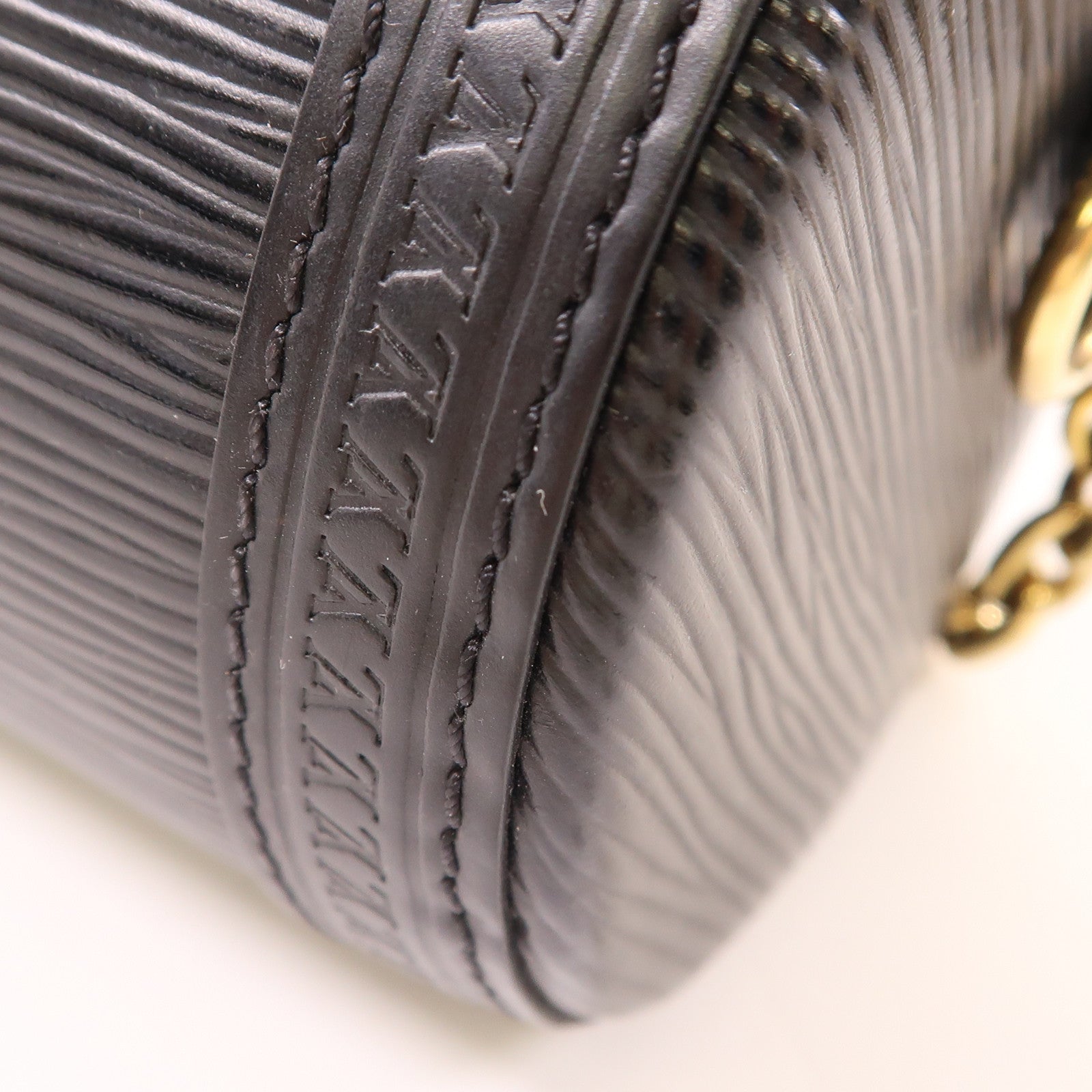 LOUIS VUITTON Epi Papillon Trunk金扣手挽肩背兩用袋