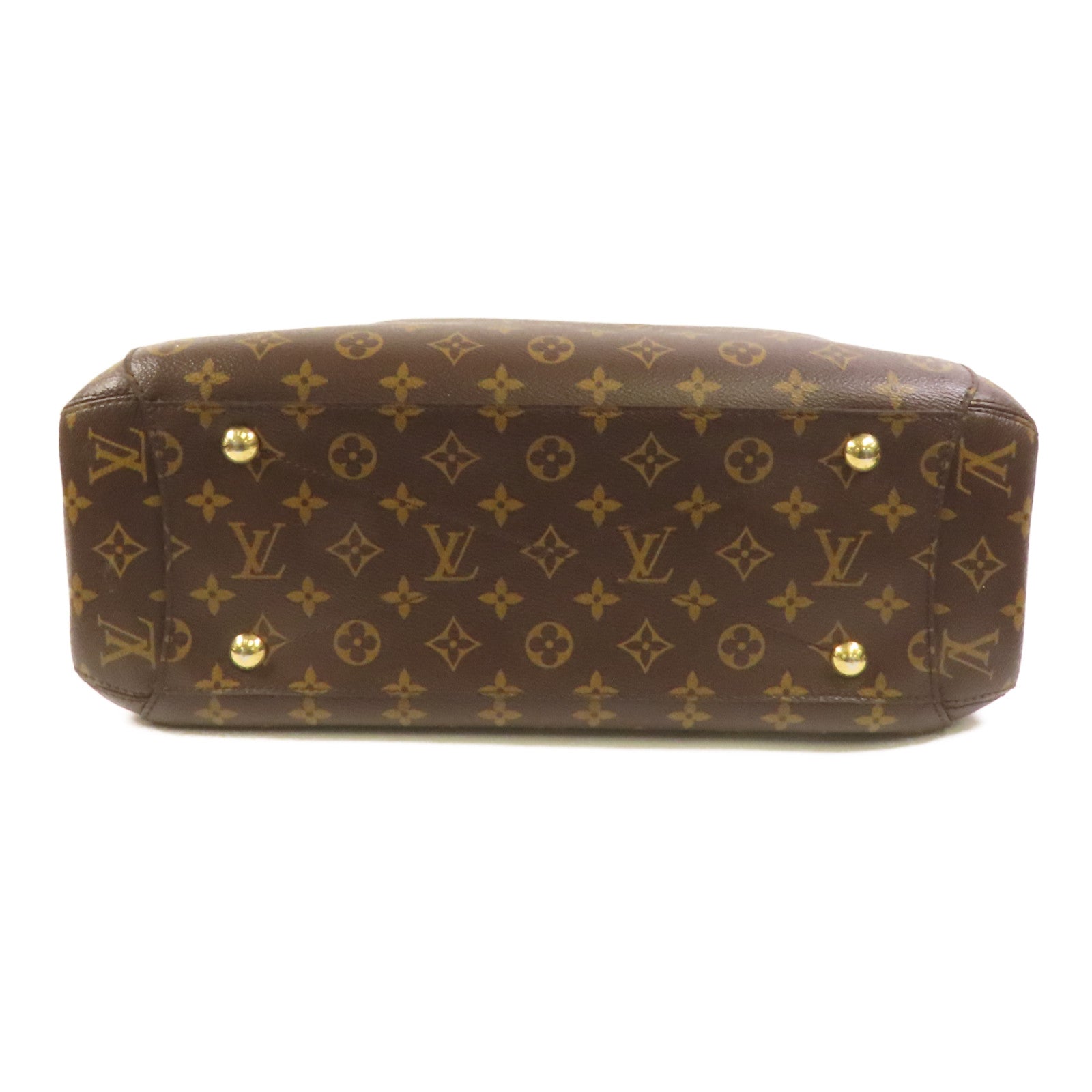 LOUIS VUITTON Monogram Montaigne MM金扣手挽肩背兩用袋