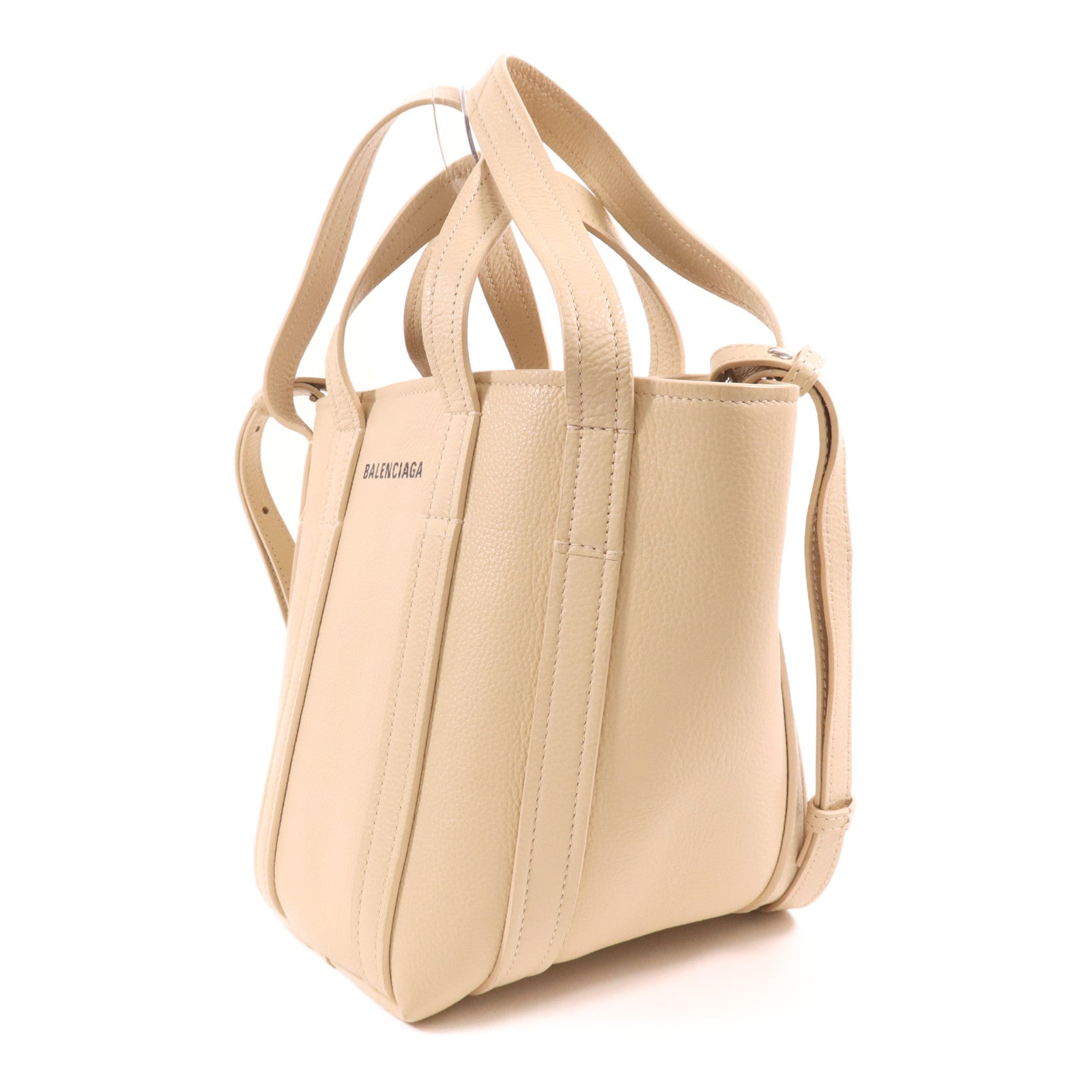 BALENCIAGA 牛皮皮革Everyday XS銀扣手挽肩背兩用袋