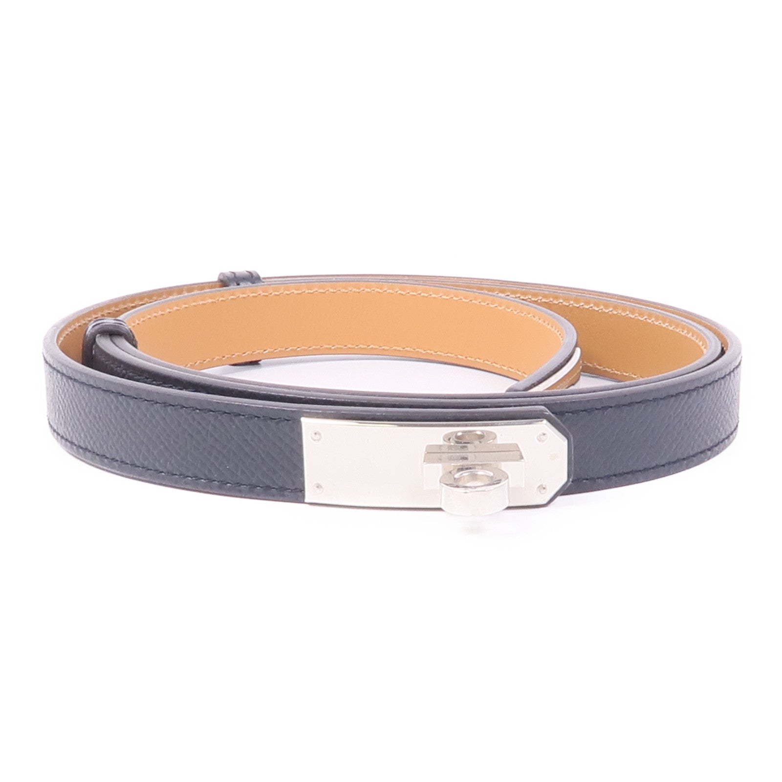 HERMES Epsom皮革Kelly 18 Belt皮帶