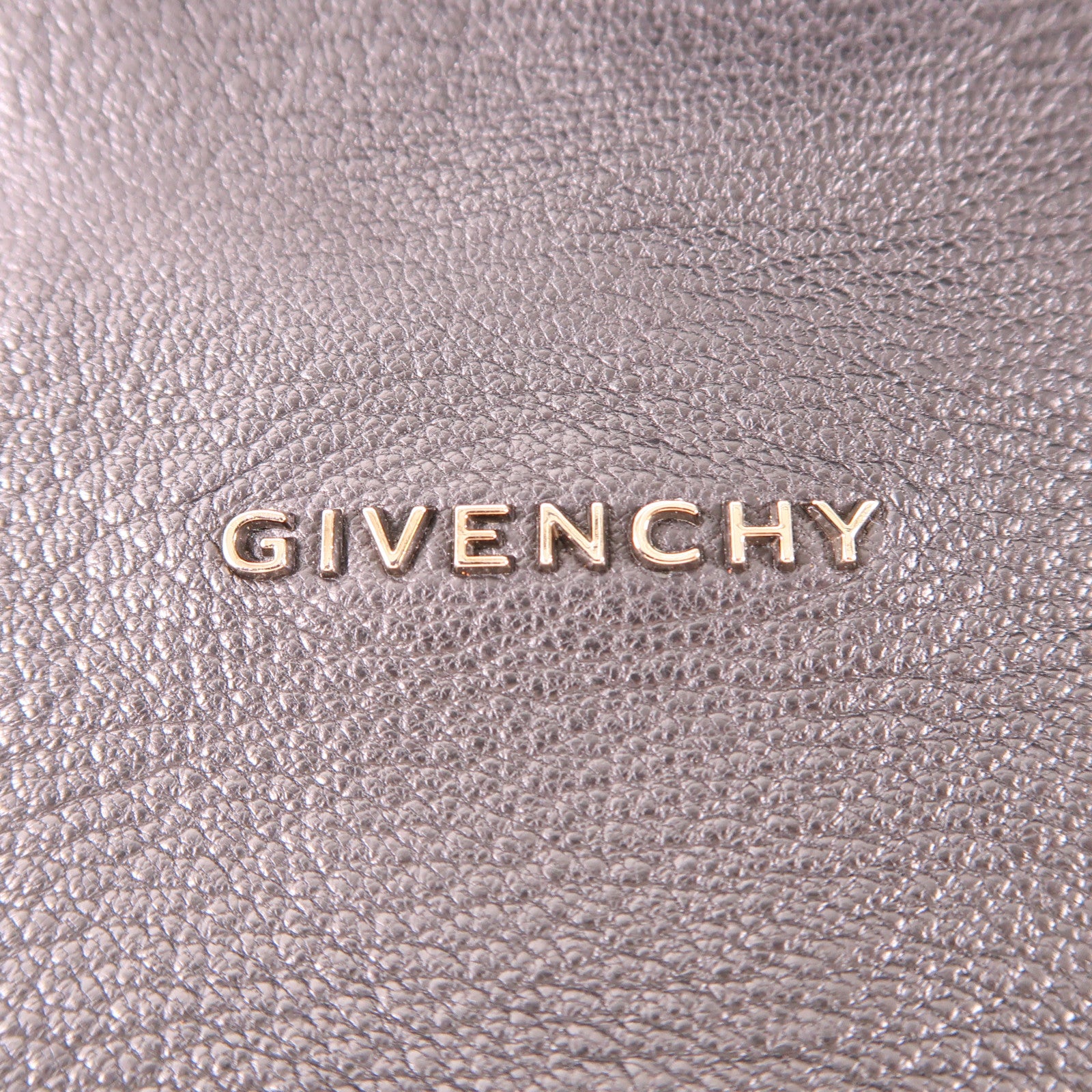 GIVENCHY SHW Pandora Medium 2 Way Bag Calfskin Leather Black