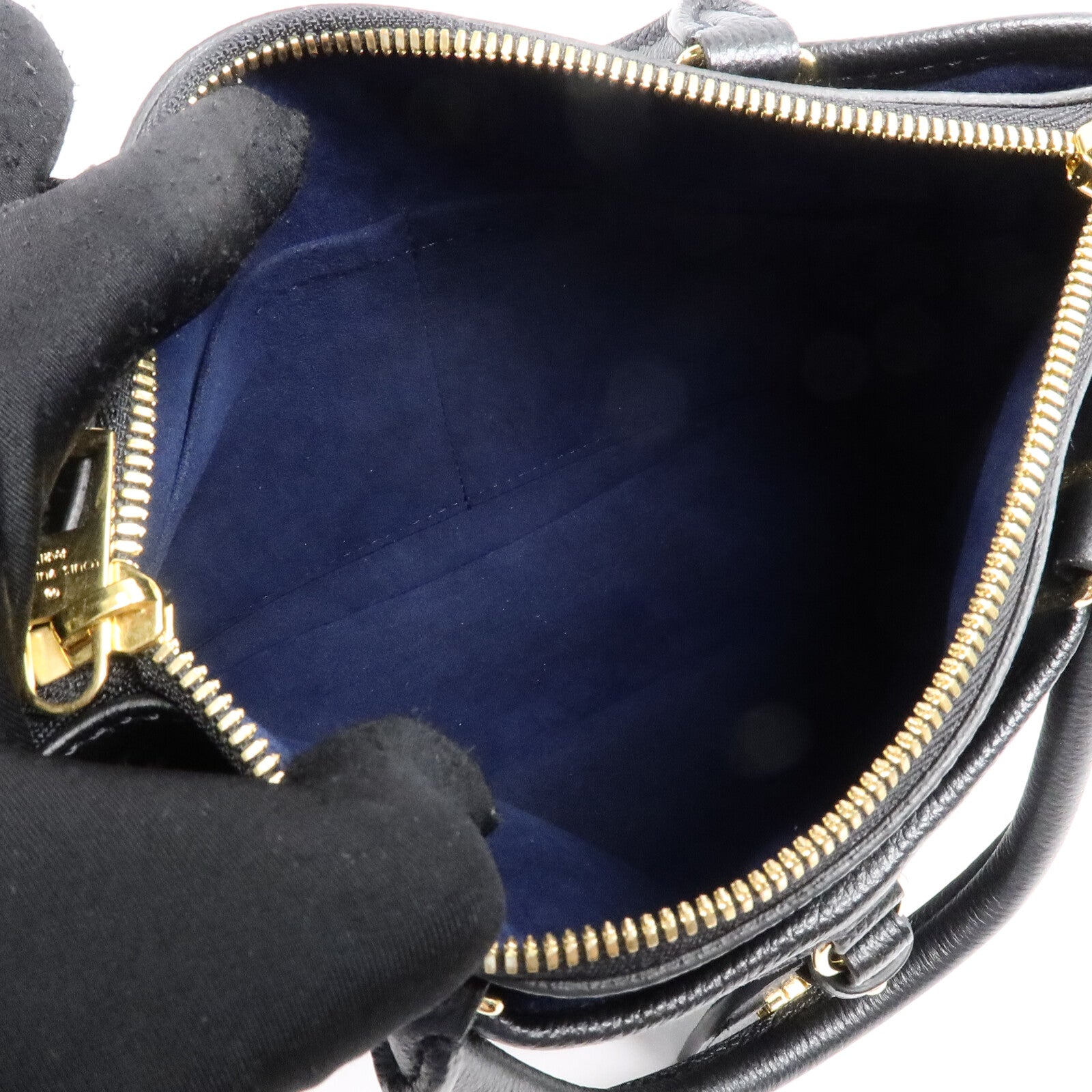 LOUIS VUITTON Monogram Empreinte Trianon PM手挽肩背兩用袋