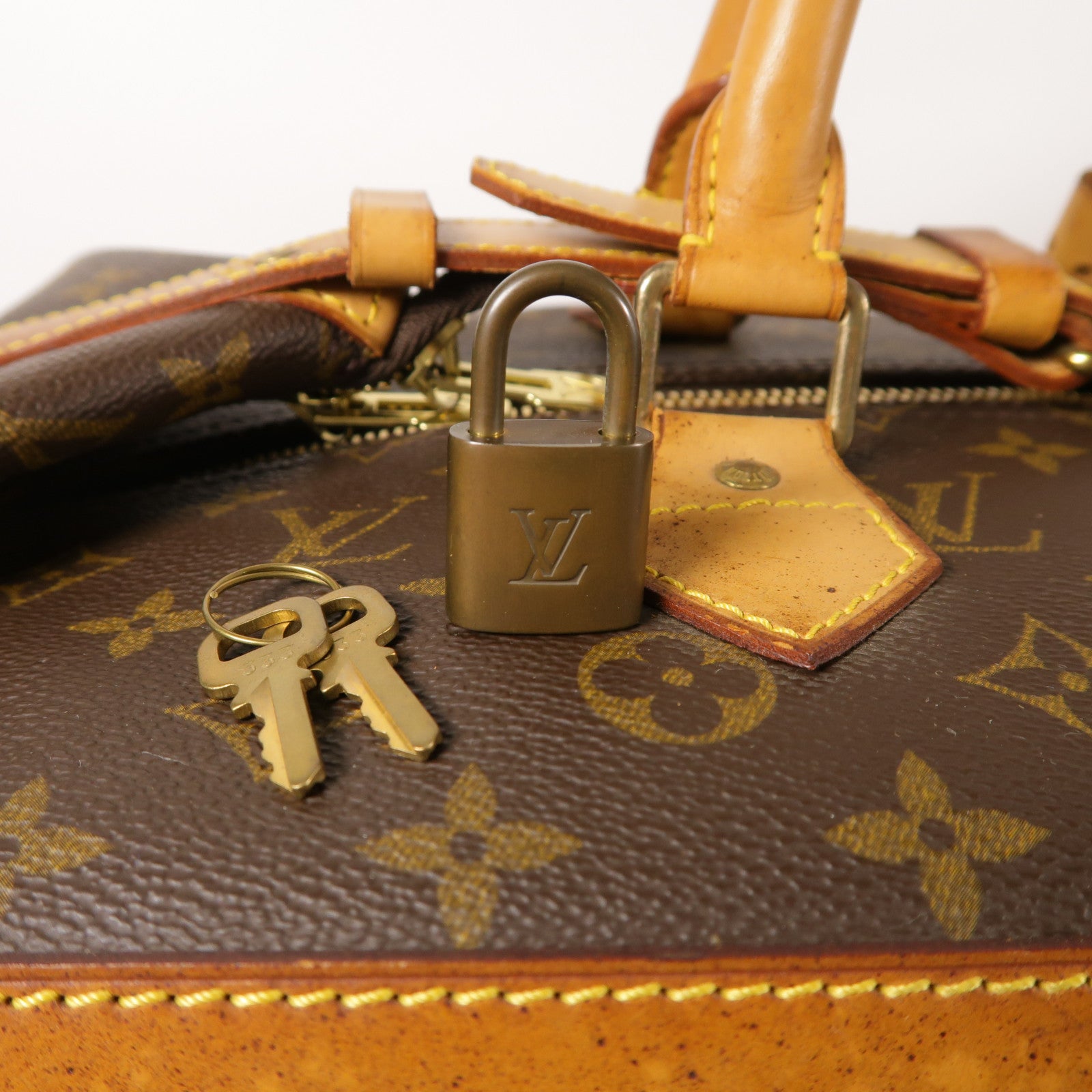 LOUIS VUITTON LV GHW Cruiser 45 Hand Bag M41138 Monogram Brown