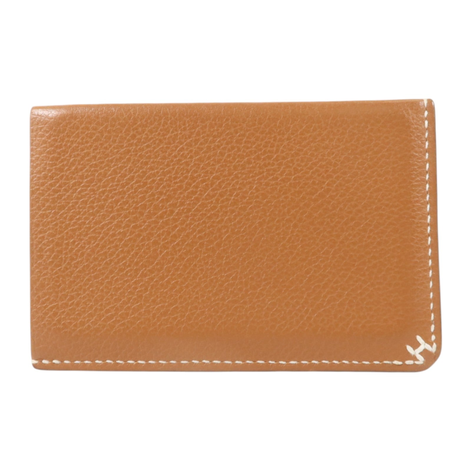 HERMES Evercolor皮革H Sellier Card Holder卡片套Gold