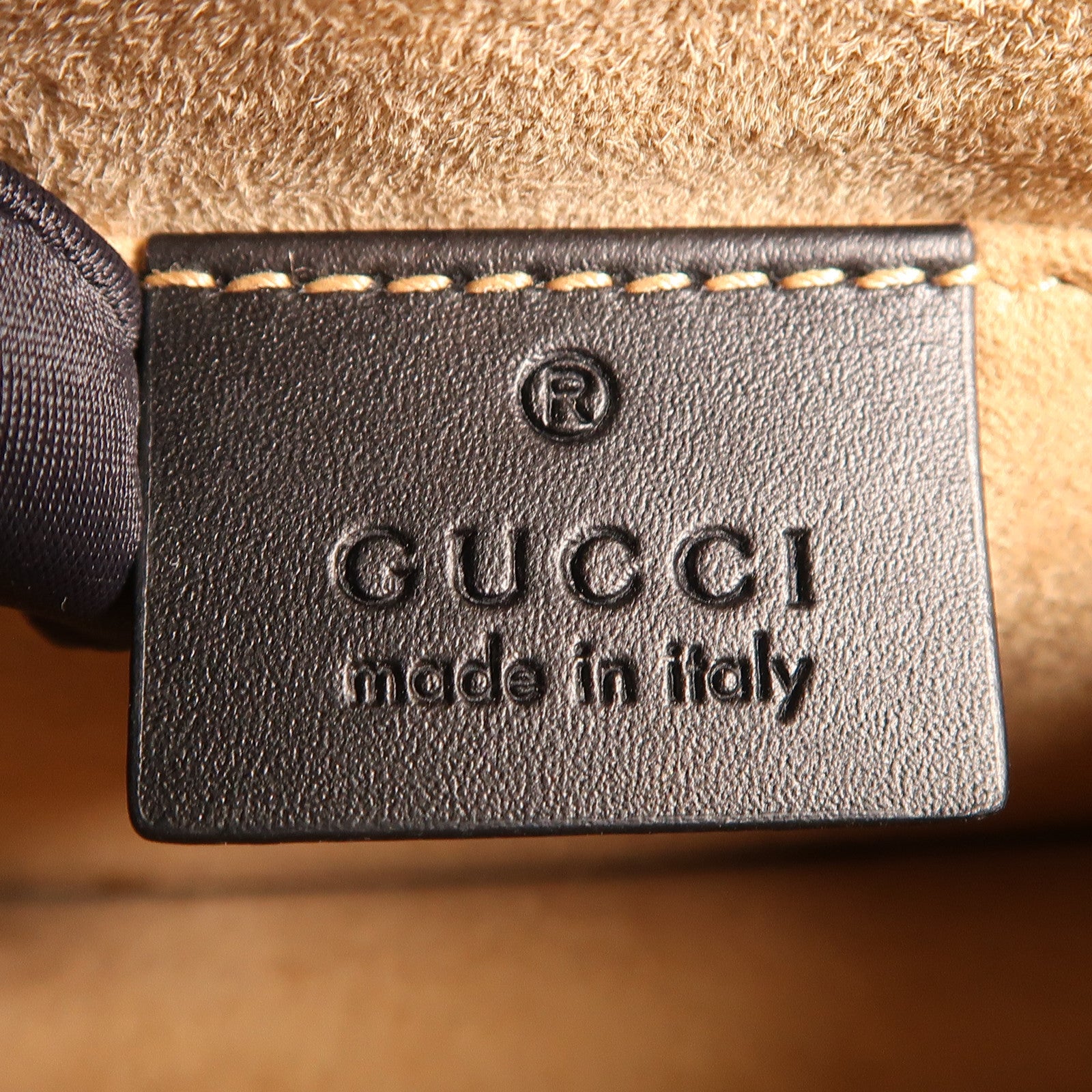 GUCCI GG GHW Sylvie Chain Shoulder Bag 431666 Calfskin Leather Black