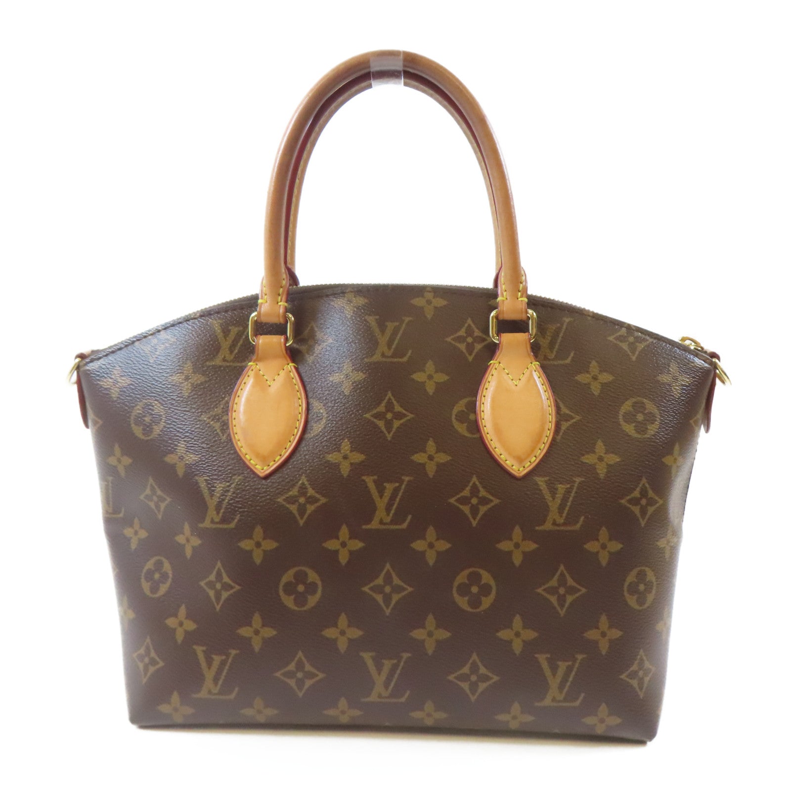 LOUIS VUITTON Monogram Boetie PM金扣手挽肩背兩用袋啡色