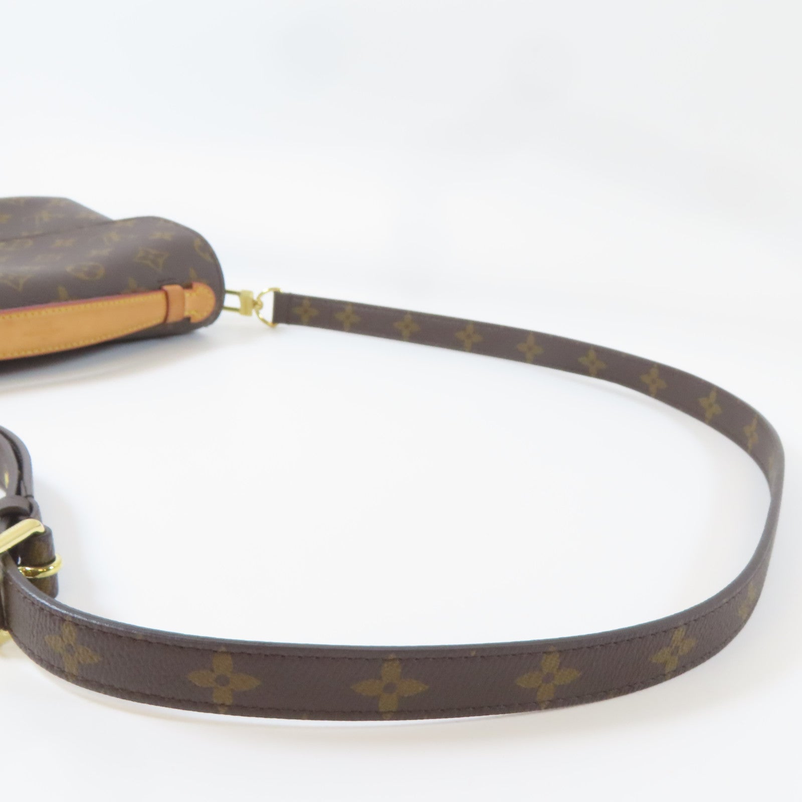LOUIS VUITTON Monogram Pochette Metis金扣手挽肩背兩用袋啡色