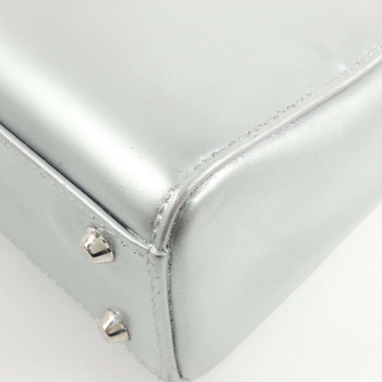 Dior Mirror Metallic Patent Mini Lady Dior Limited Edition手挽肩背兩用袋