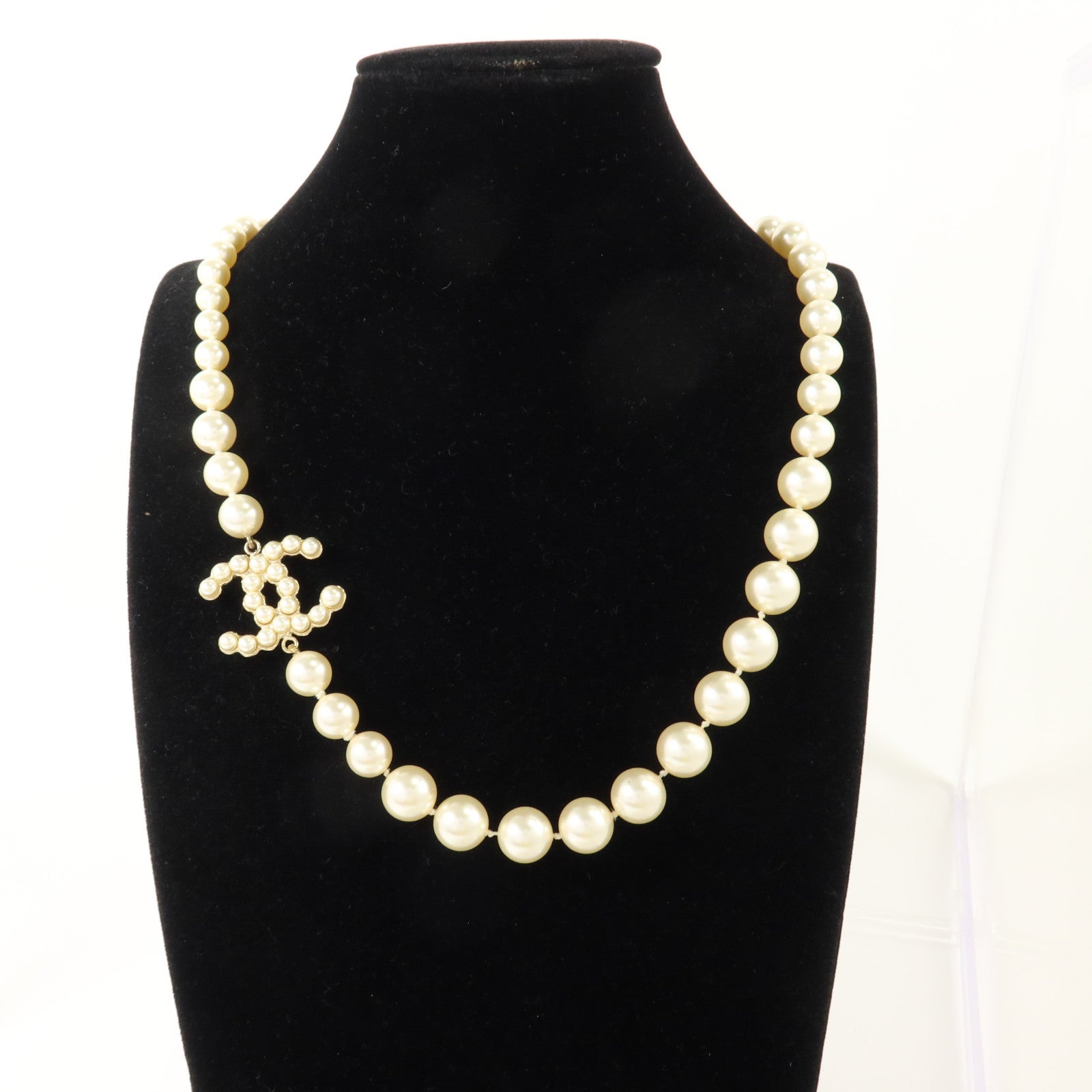 CHANEL PVC/金屬Necklace項鏈