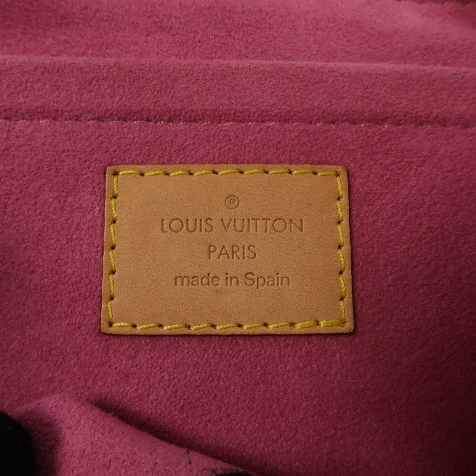 LOUIS VUITTON Monogram Denim Mini Pleaty肩背袋