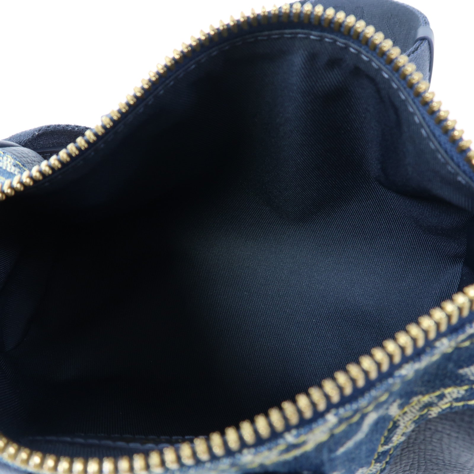 LOUIS VUITTON Monogarm Denim Nigo Keepall XS Bag金扣手挽肩背兩用袋藍色