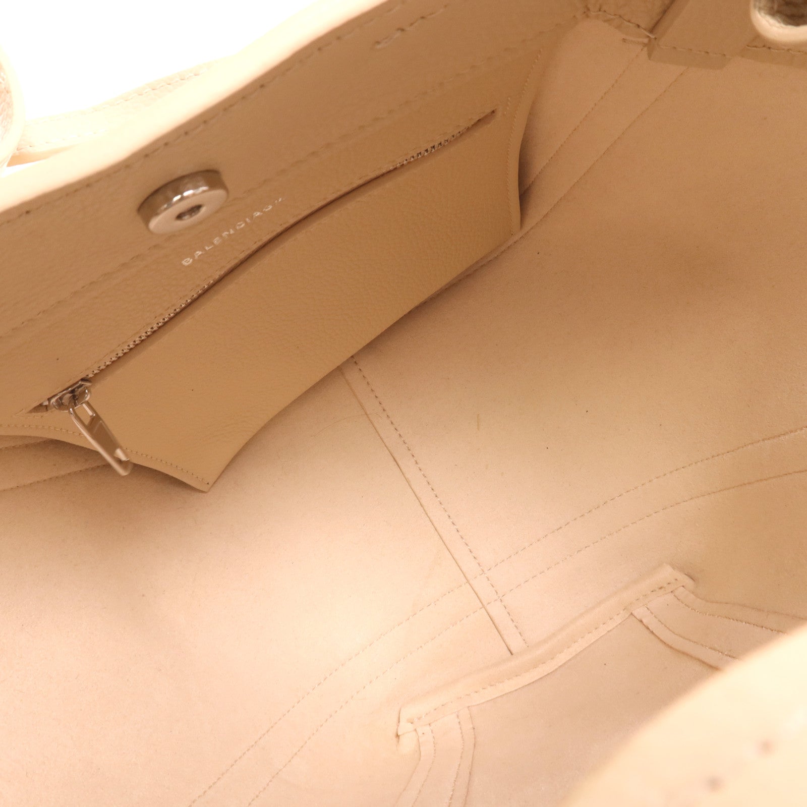 BALENCIAGA 牛皮皮革Everyday XS銀扣手挽肩背兩用袋