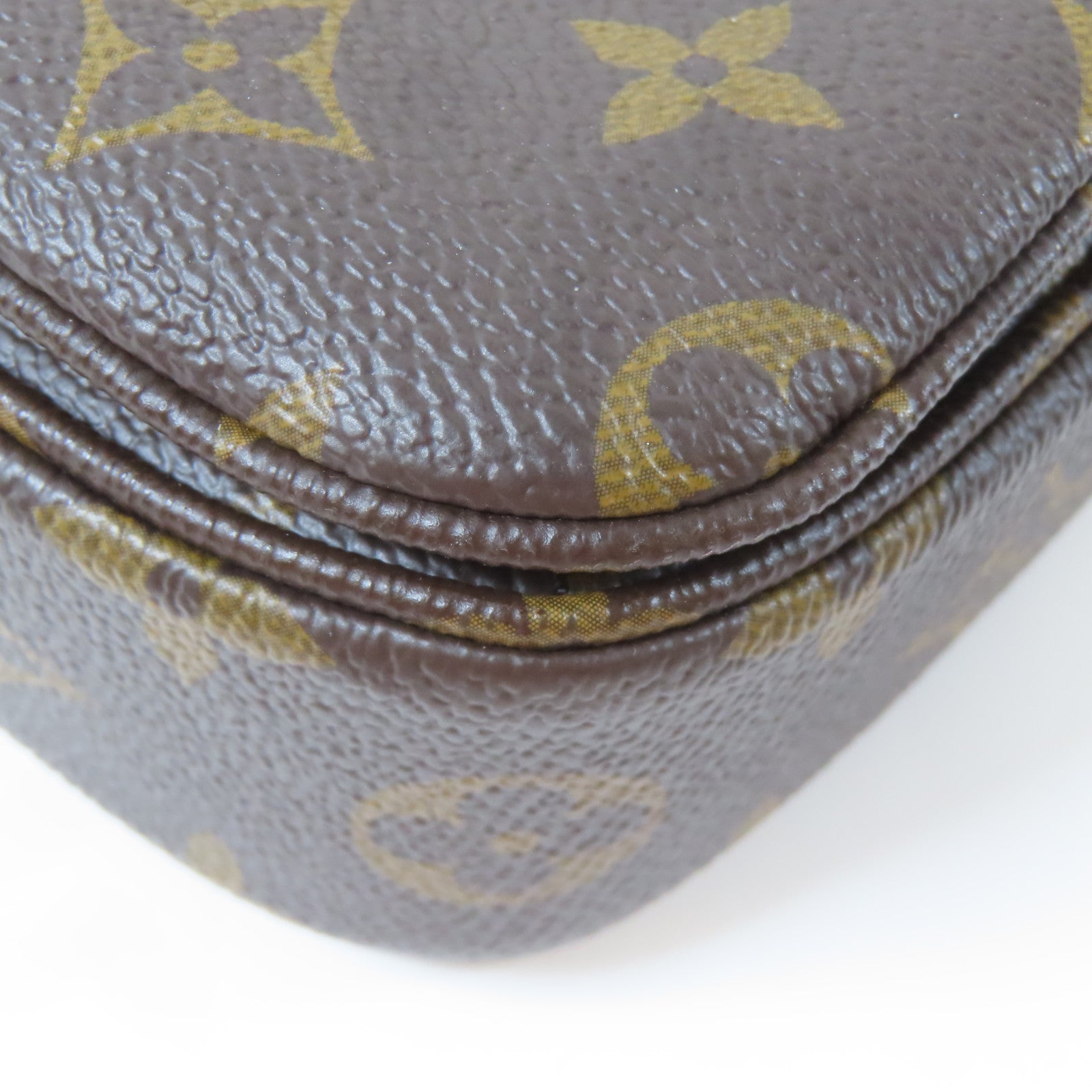 LOUIS VUITTON Monogram Pochette Metis金扣手挽肩背兩用袋啡色