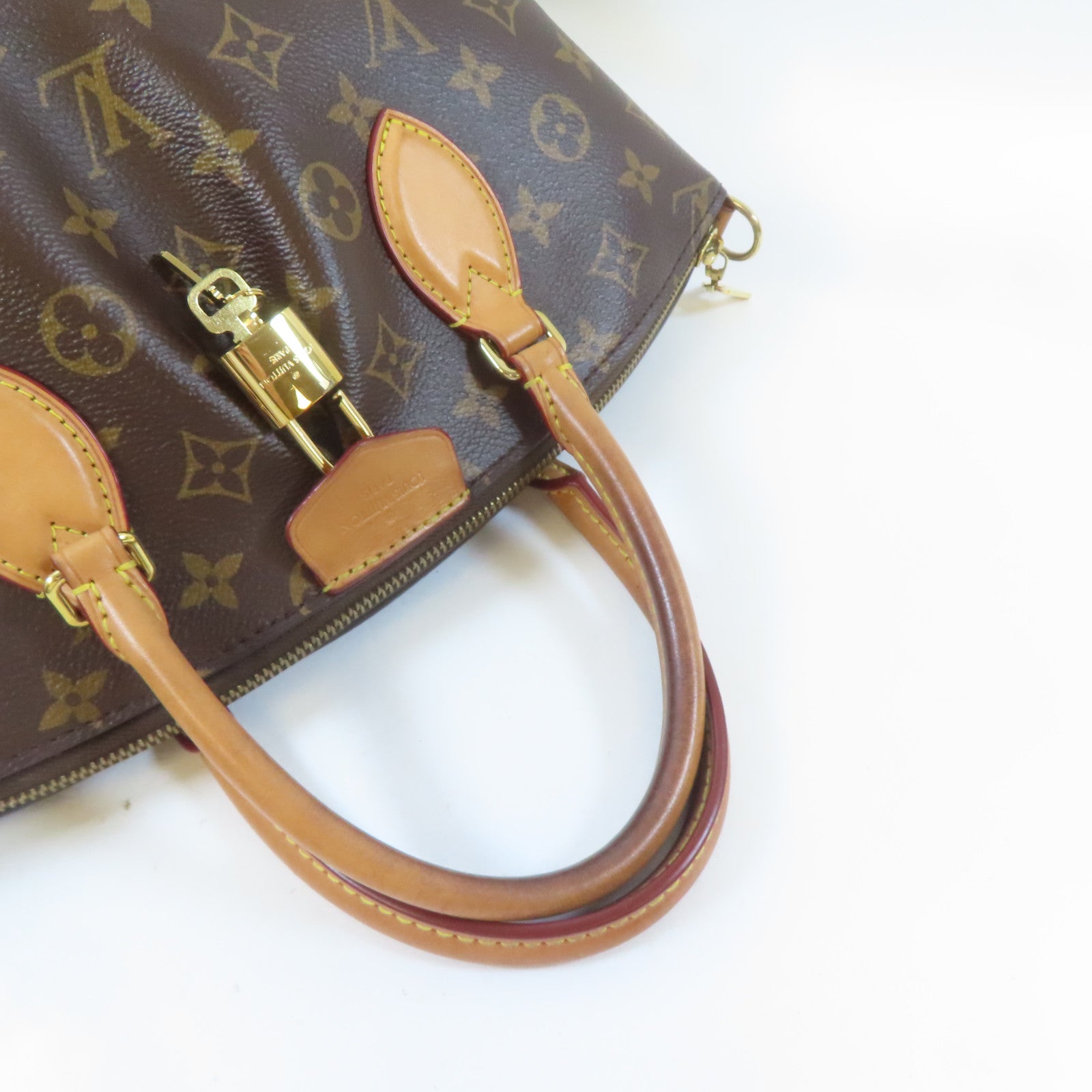 LOUIS VUITTON Monogram Boetie PM金扣手挽肩背兩用袋啡色