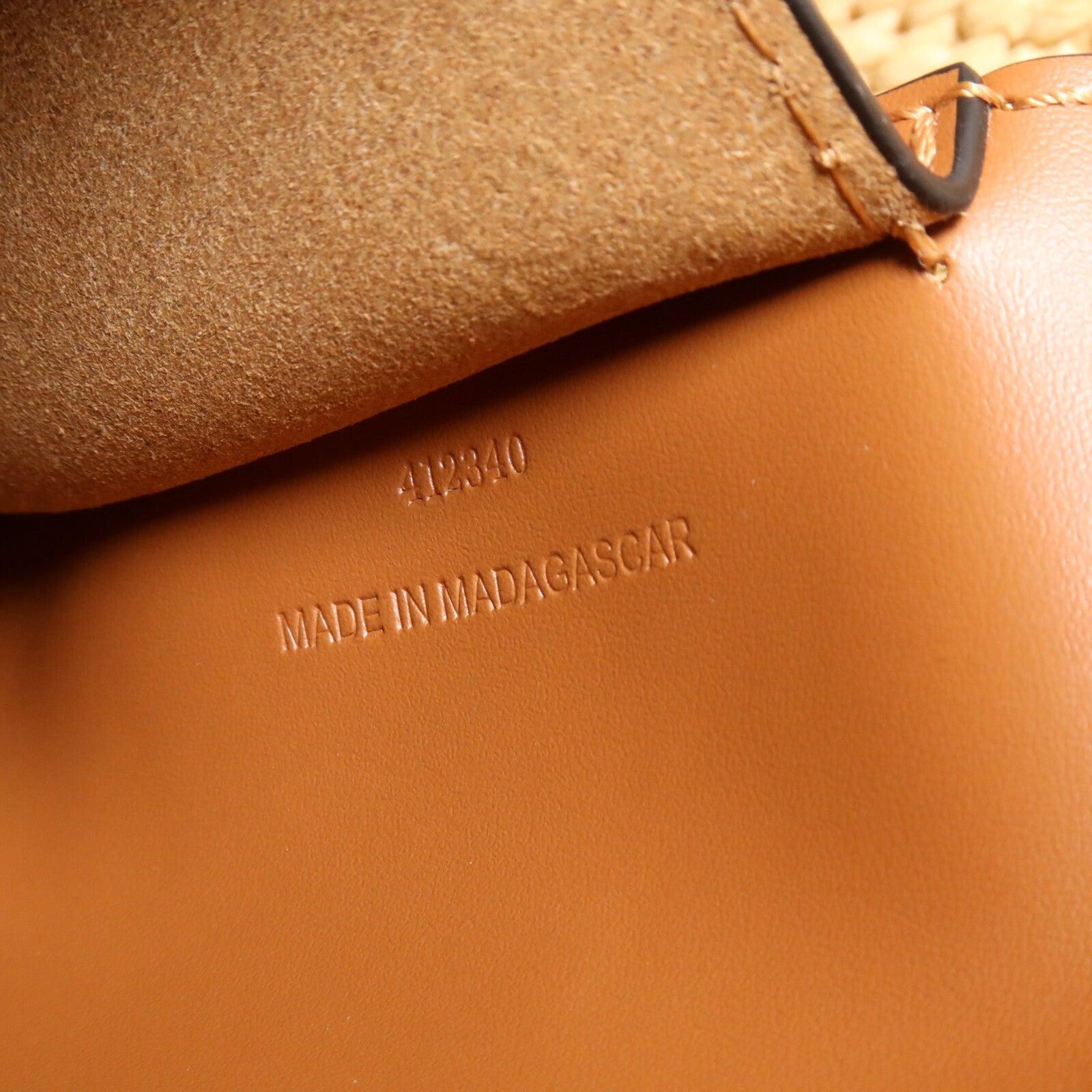 LOEWE Raffia Font Tote Medium手挽肩背兩用袋