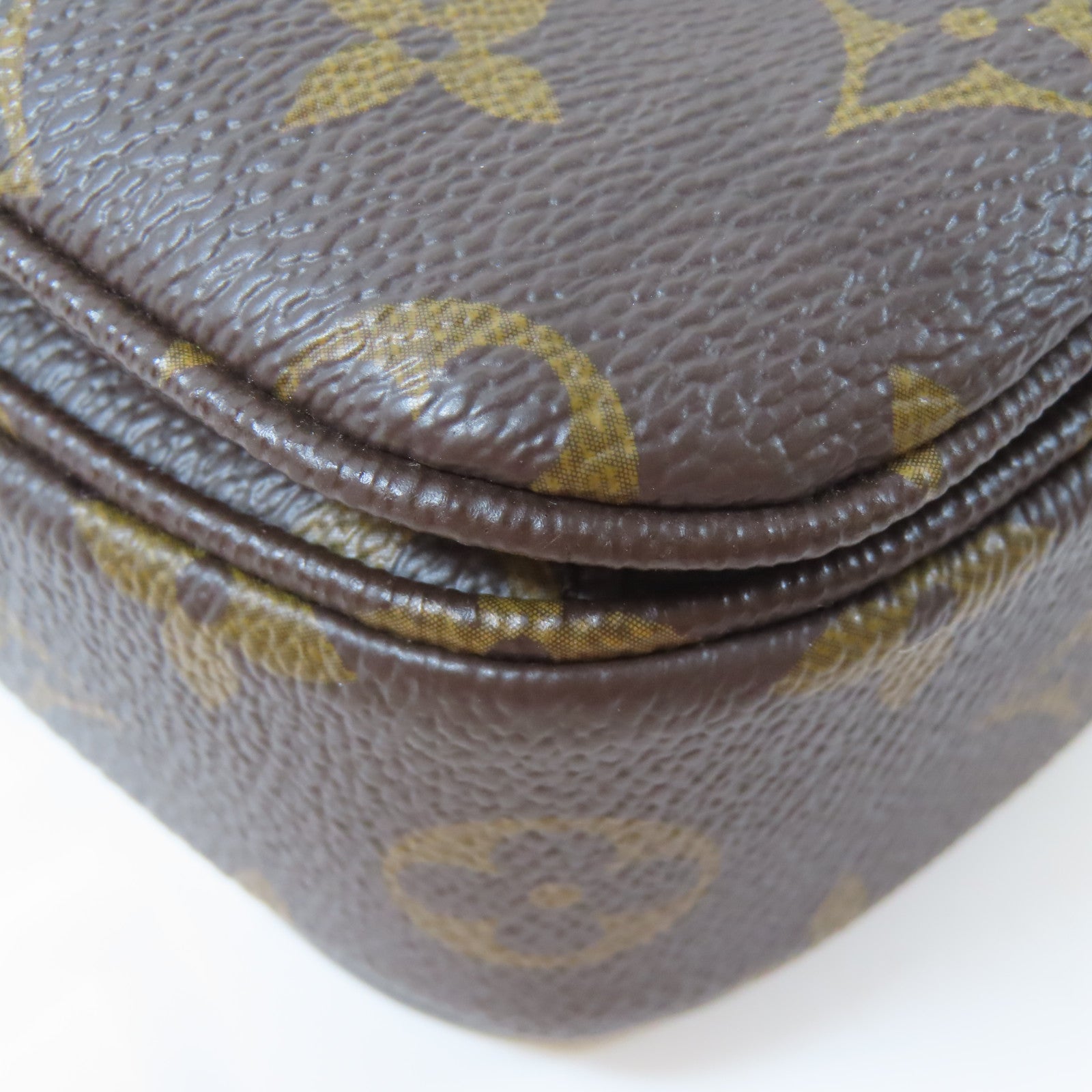 LOUIS VUITTON Monogram Pochette Metis金扣手挽肩背兩用袋啡色