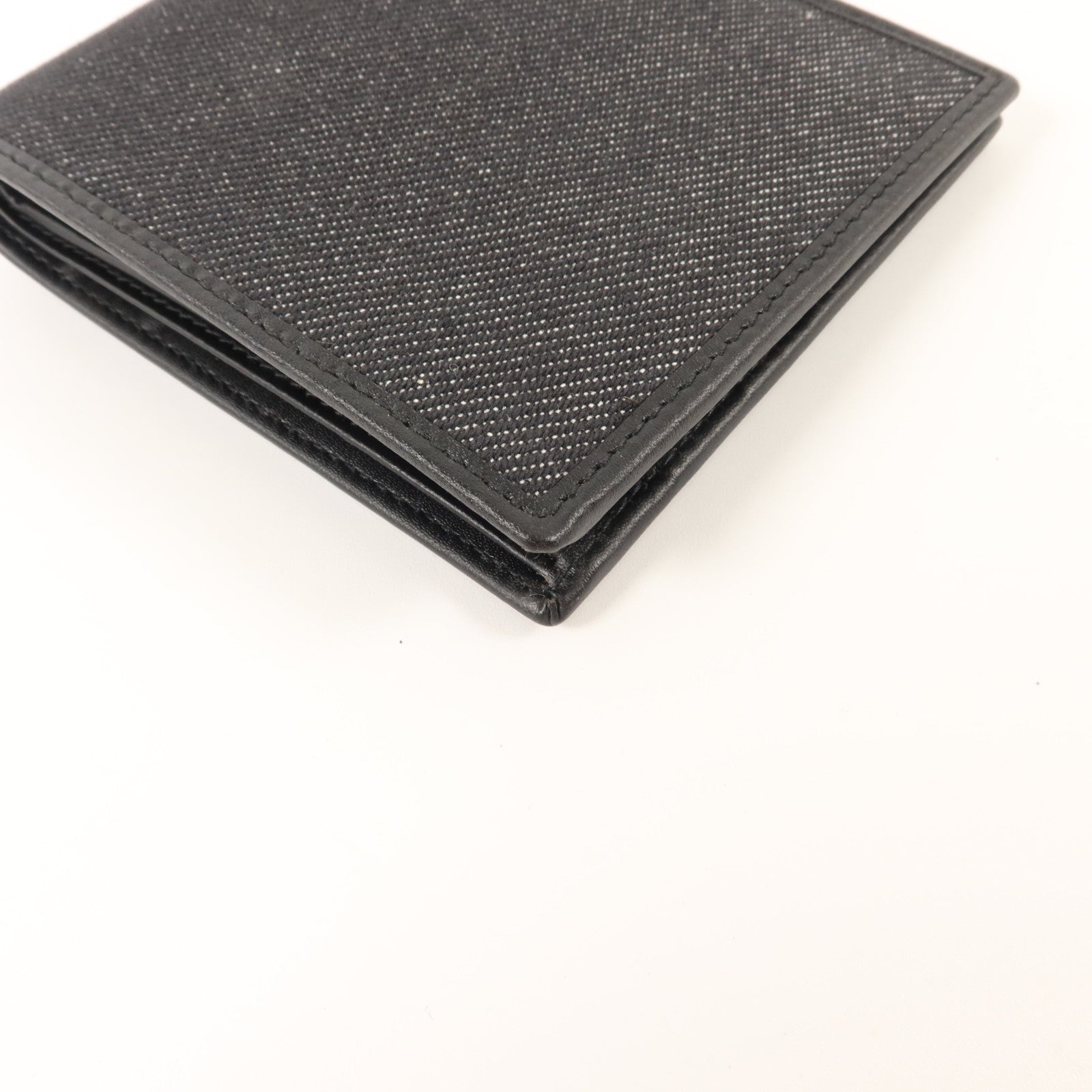 GUCCI 牛仔布料/牛皮皮革Bifold Wallet錢包