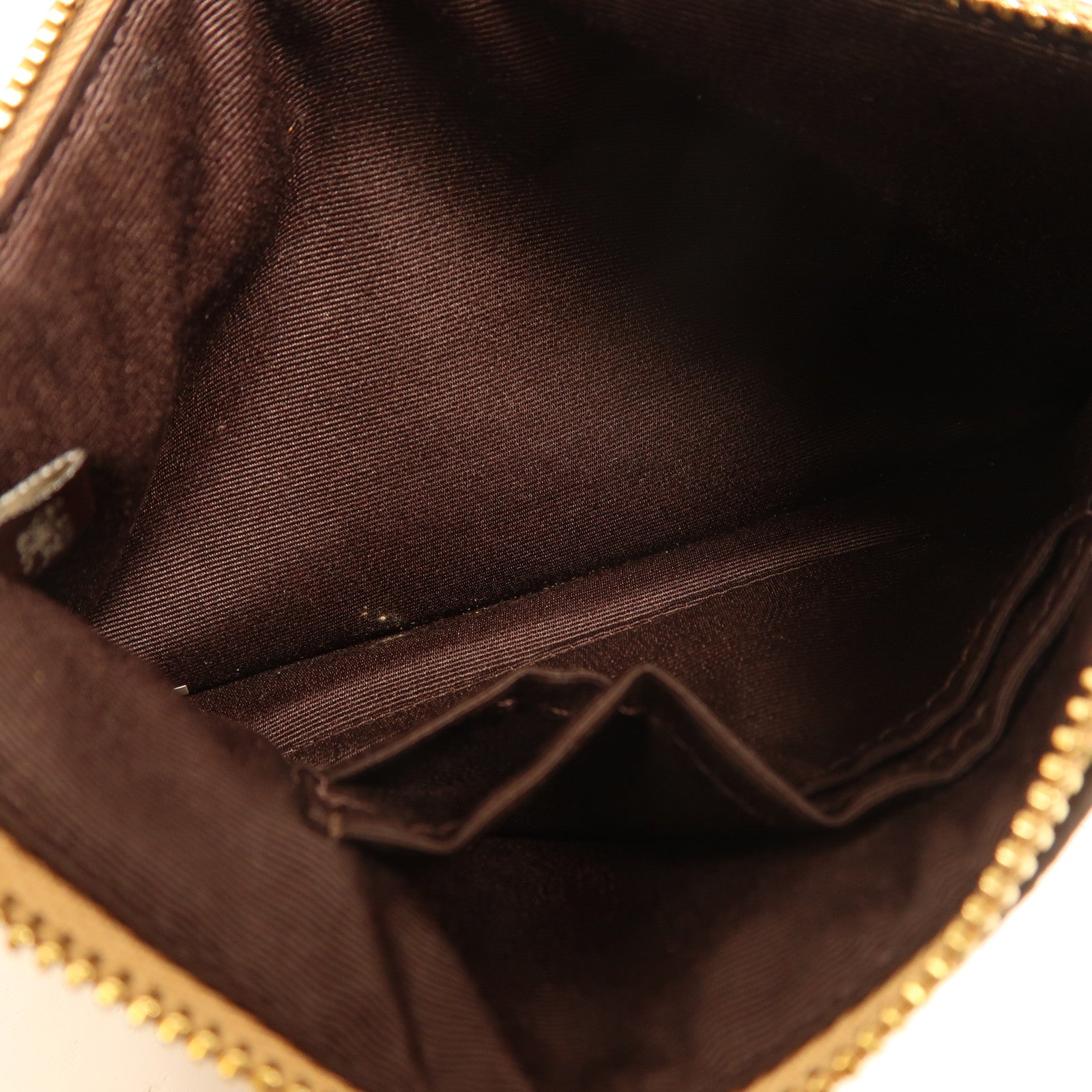 COACH 牛皮皮革Pouch金扣手拿包