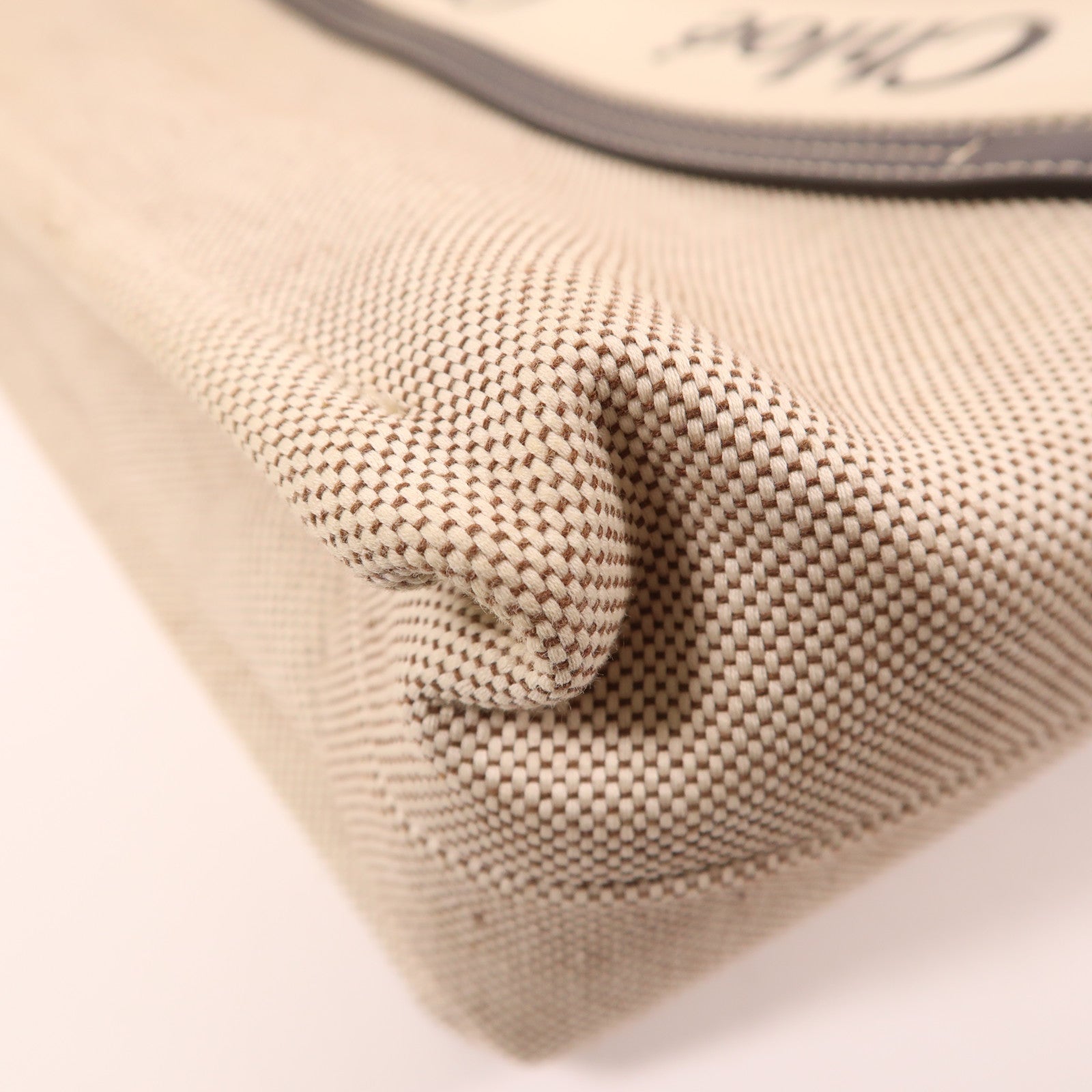 Chloe 帆布Woody Tote Bag肩背袋