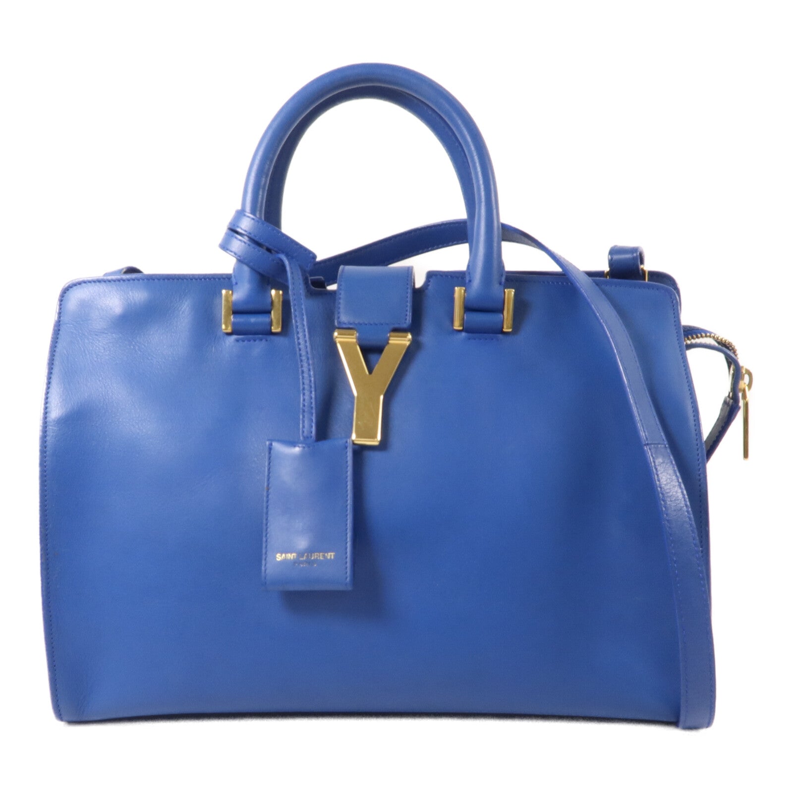 SAINT LAURENT 牛皮皮革2 Way Shoulder Bag手挽肩背兩用袋