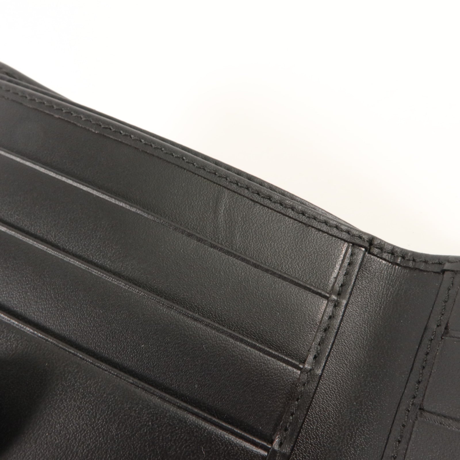 GUCCI 牛仔布料/牛皮皮革Bifold Wallet錢包
