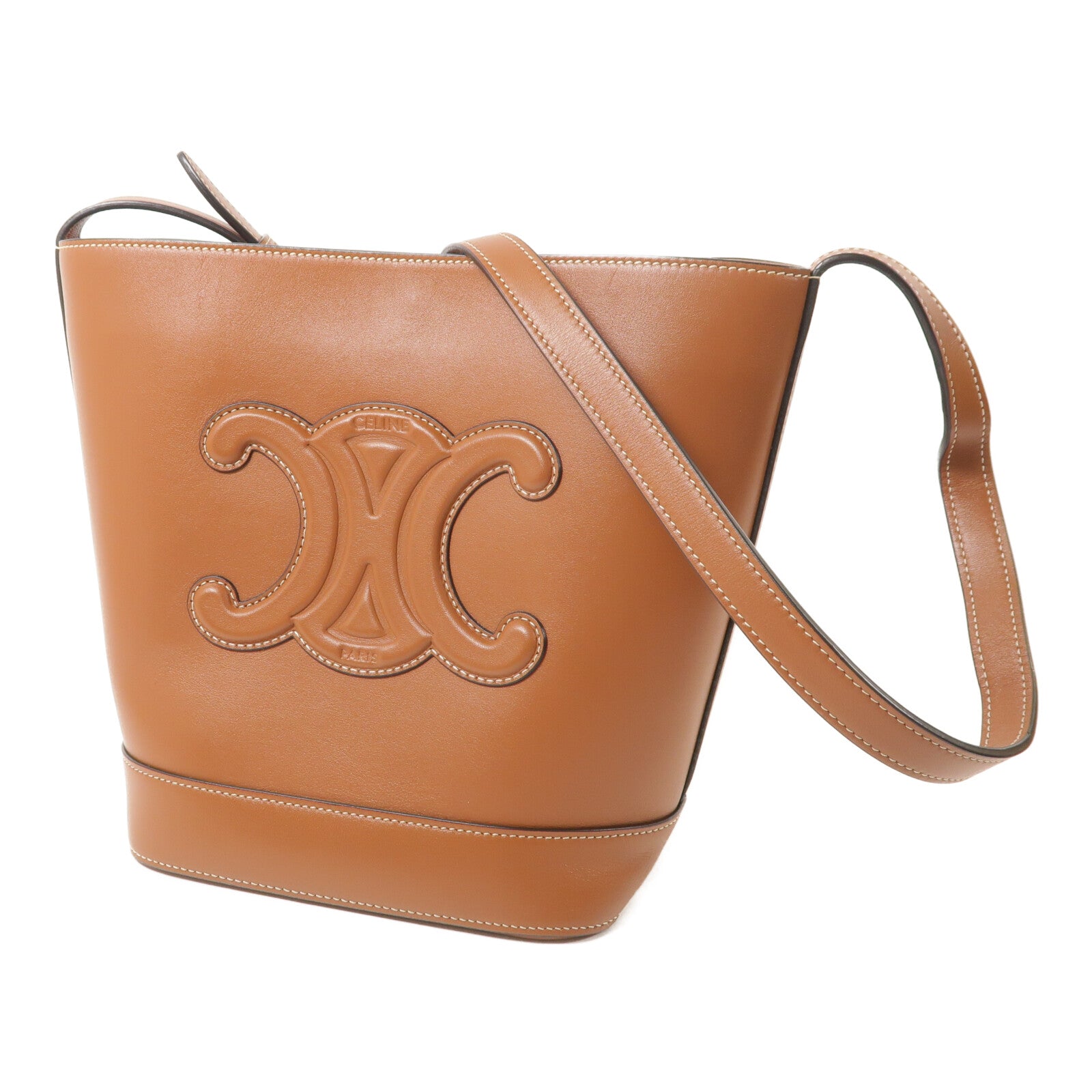 CELINE 牛皮皮革Cuir Triomphe肩背袋
