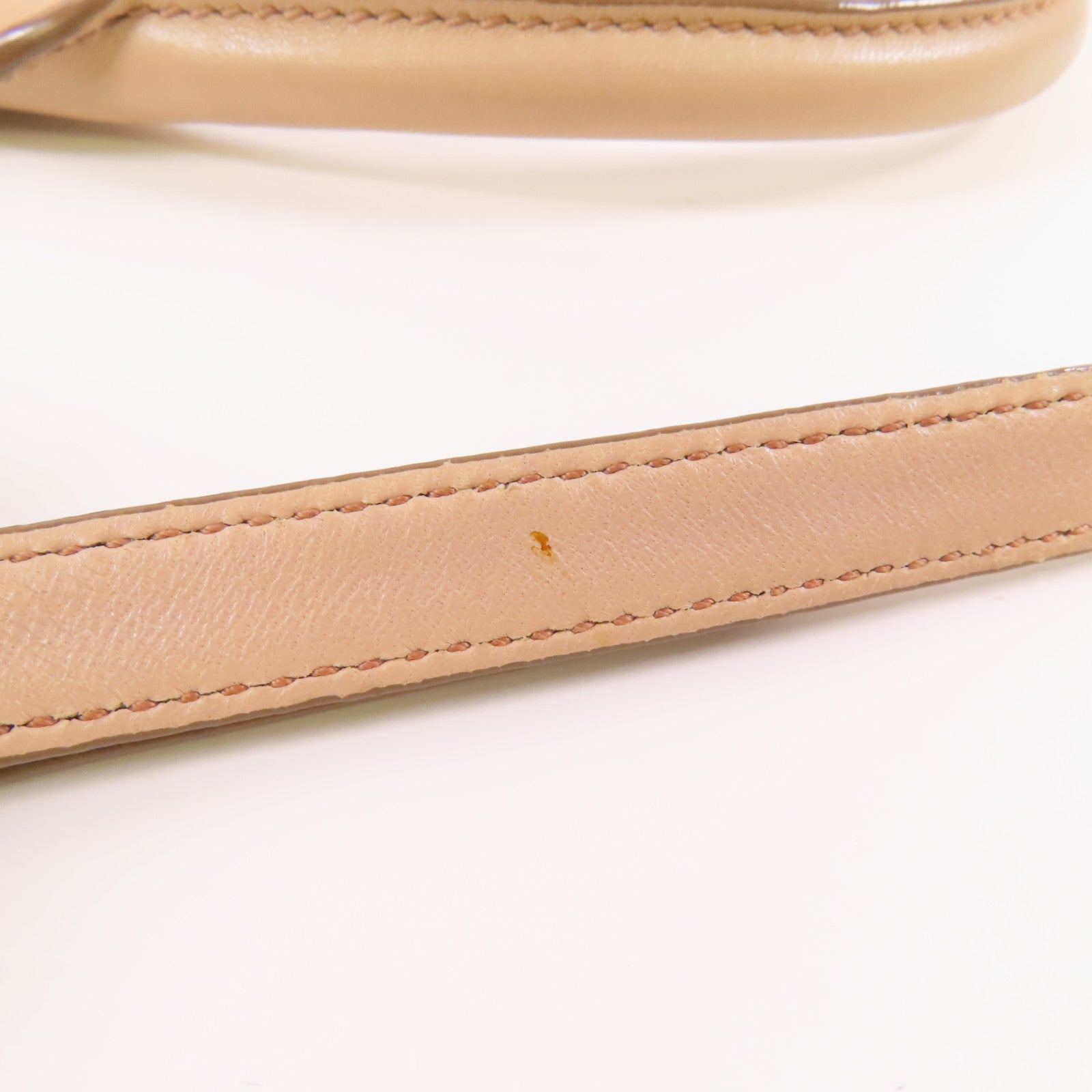 Miu Miu 牛皮皮革2 Way Bag金扣手挽肩背兩用袋