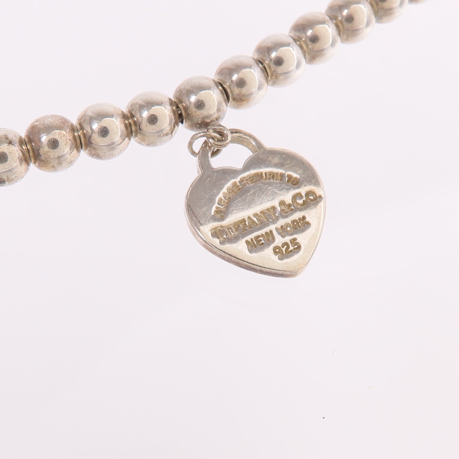TIFFANY＆CO 925純銀Return To Tiffany Heart Bracelet手鏈