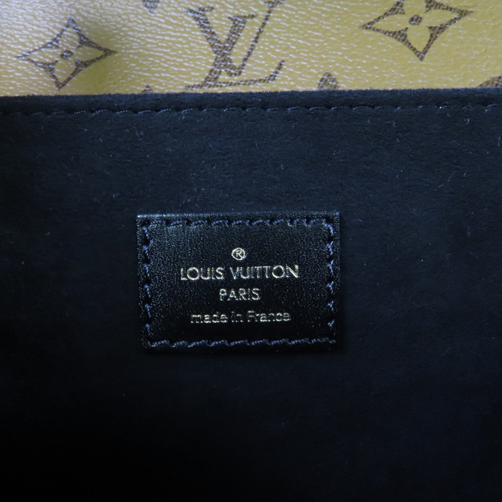 LOUIS VUITTON Monogram Reverse Pochette Metis金扣手挽肩背兩用袋