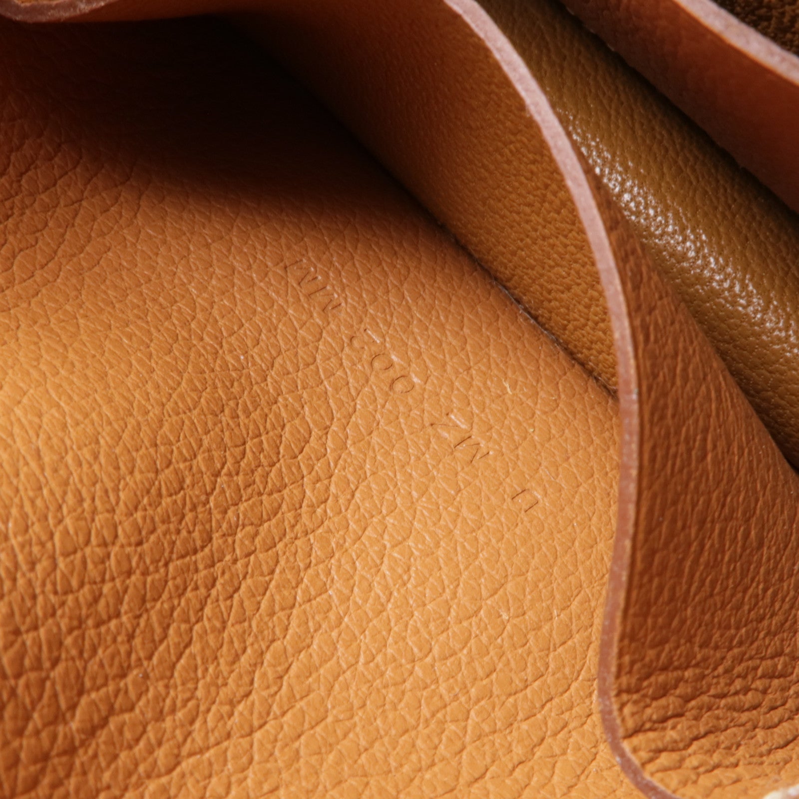 HERMES Evercolor皮革Constance Slim金扣錢包Gold