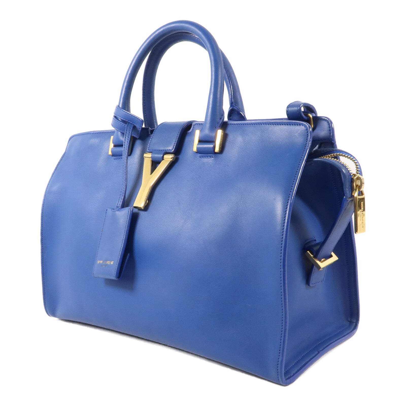 SAINT LAURENT 牛皮皮革2 Way Shoulder Bag手挽肩背兩用袋